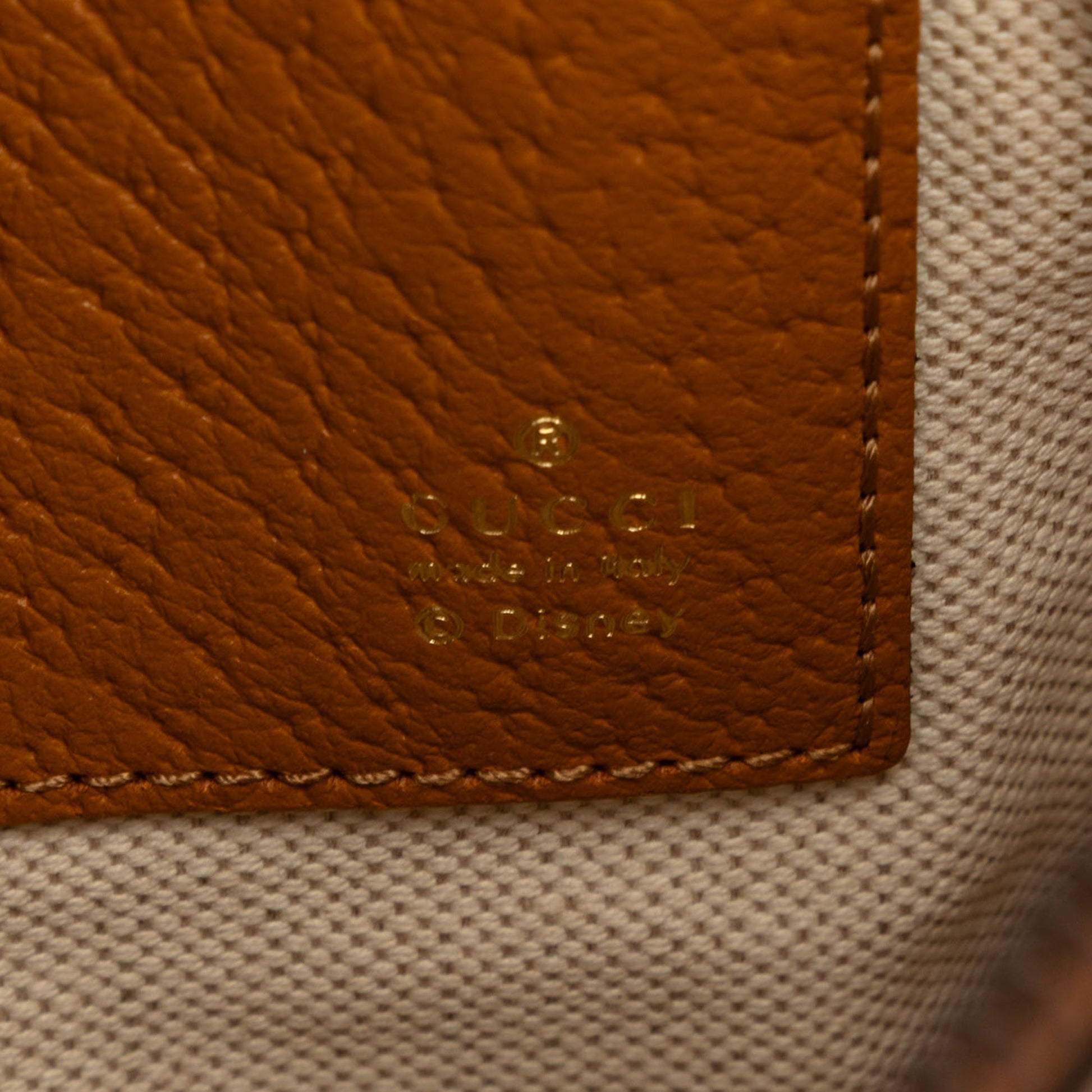 Gucci Disney Micro GG Supreme Mickey Mouse Clutch