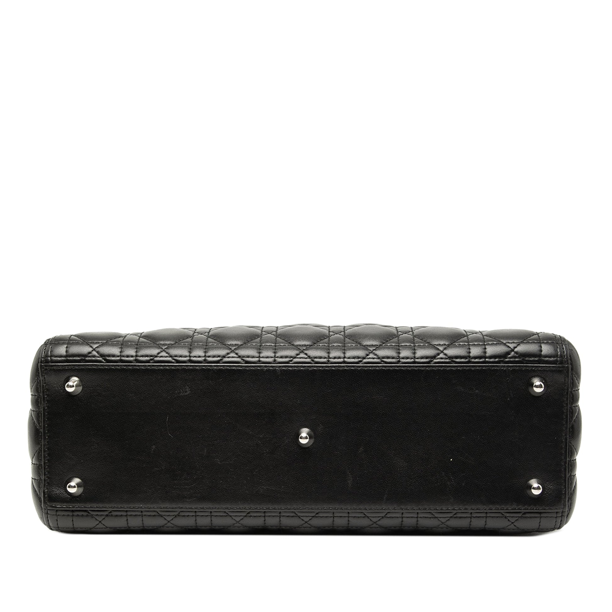 Dior Large Lambskin Cannage Lady Dior