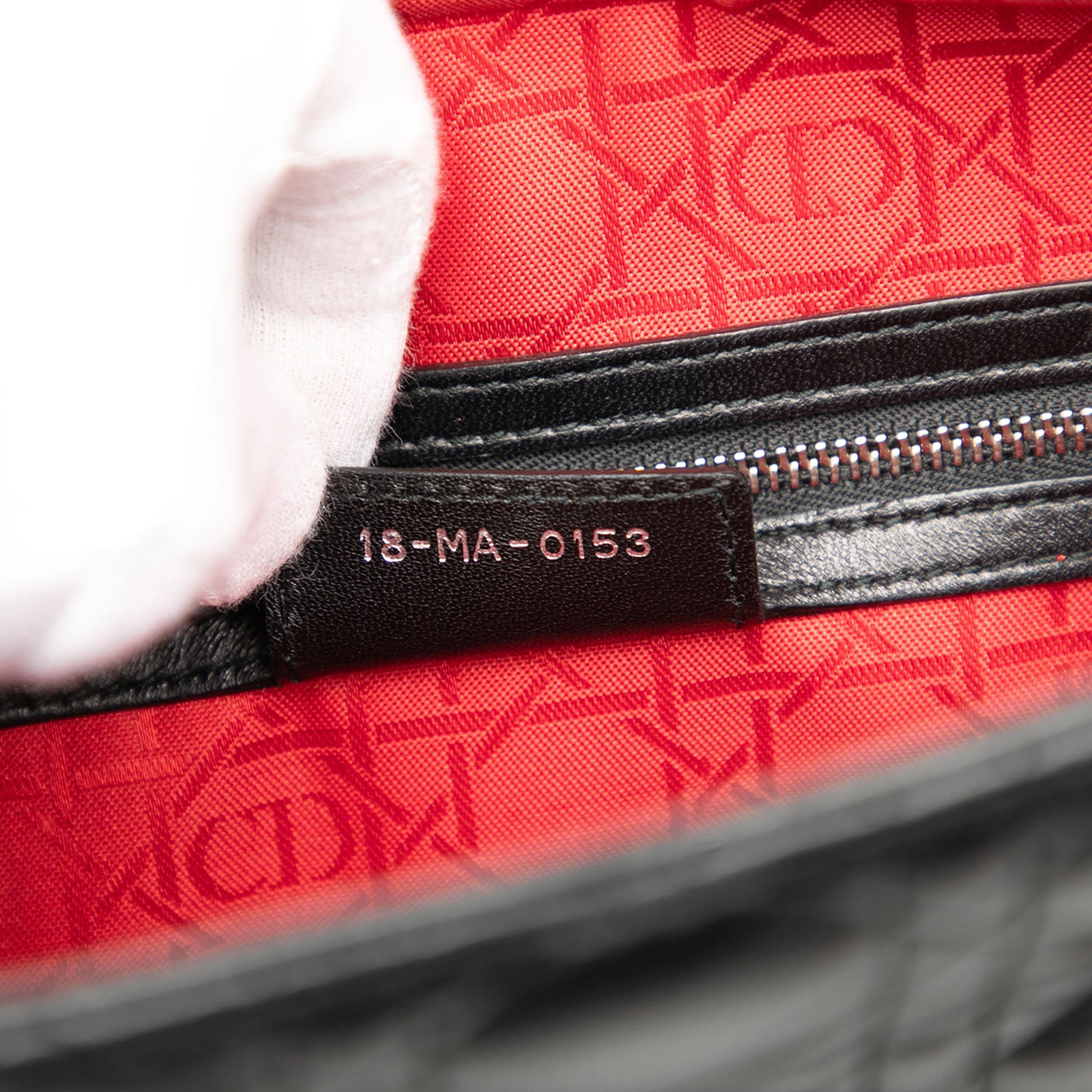 Dior Large Lambskin Cannage Lady Dior
