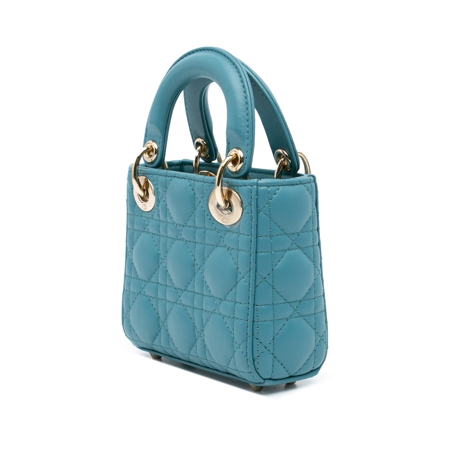Dior Micro Lambskin Cannage Lady Dior