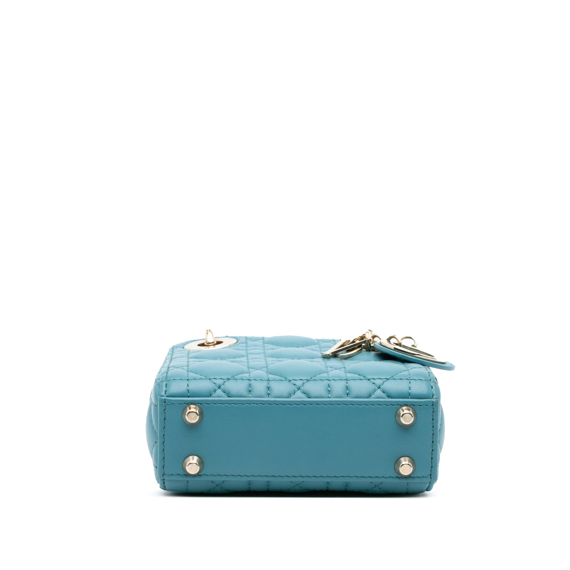 Dior Micro Lambskin Cannage Lady Dior