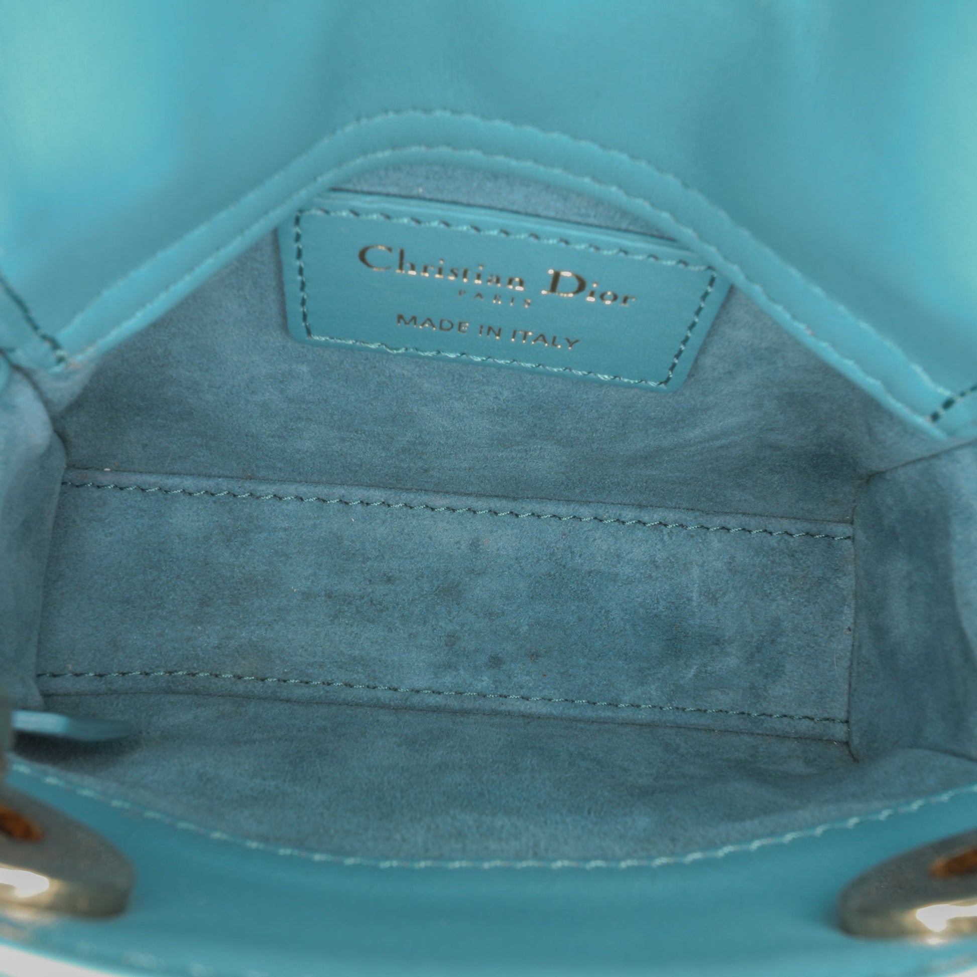Dior Micro Lambskin Cannage Lady Dior