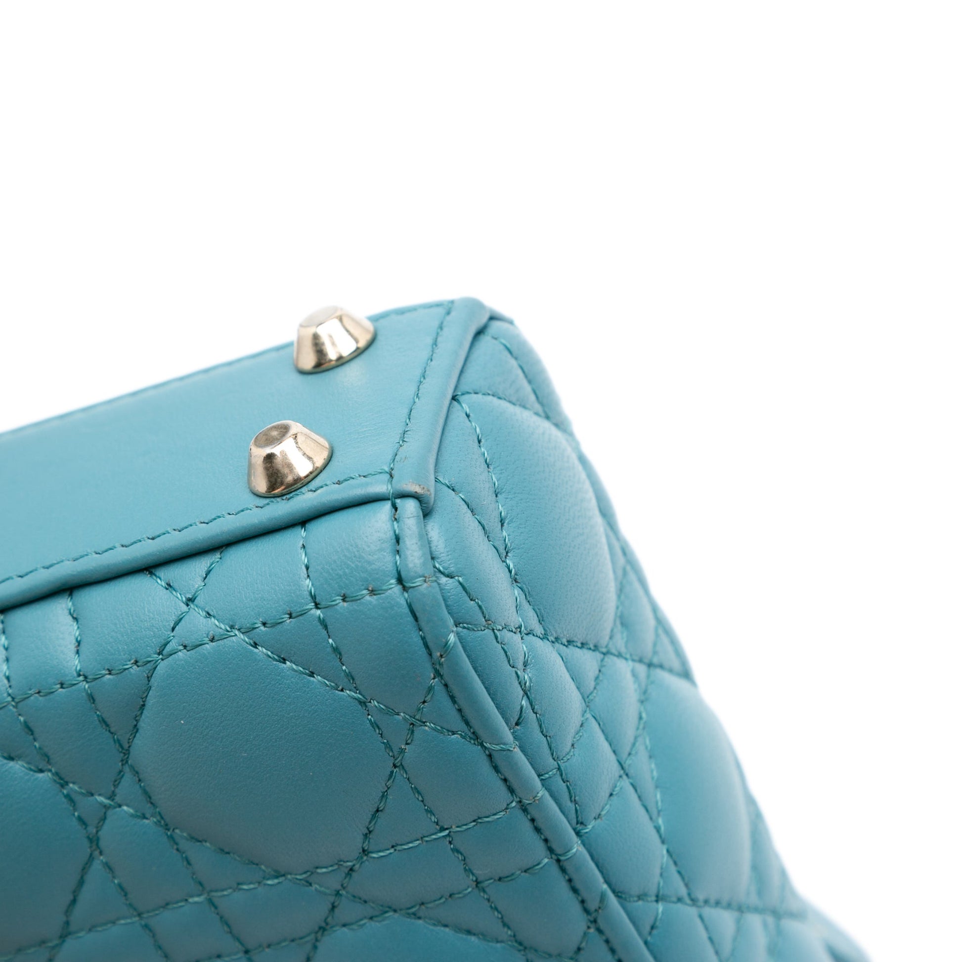 Dior Micro Lambskin Cannage Lady Dior