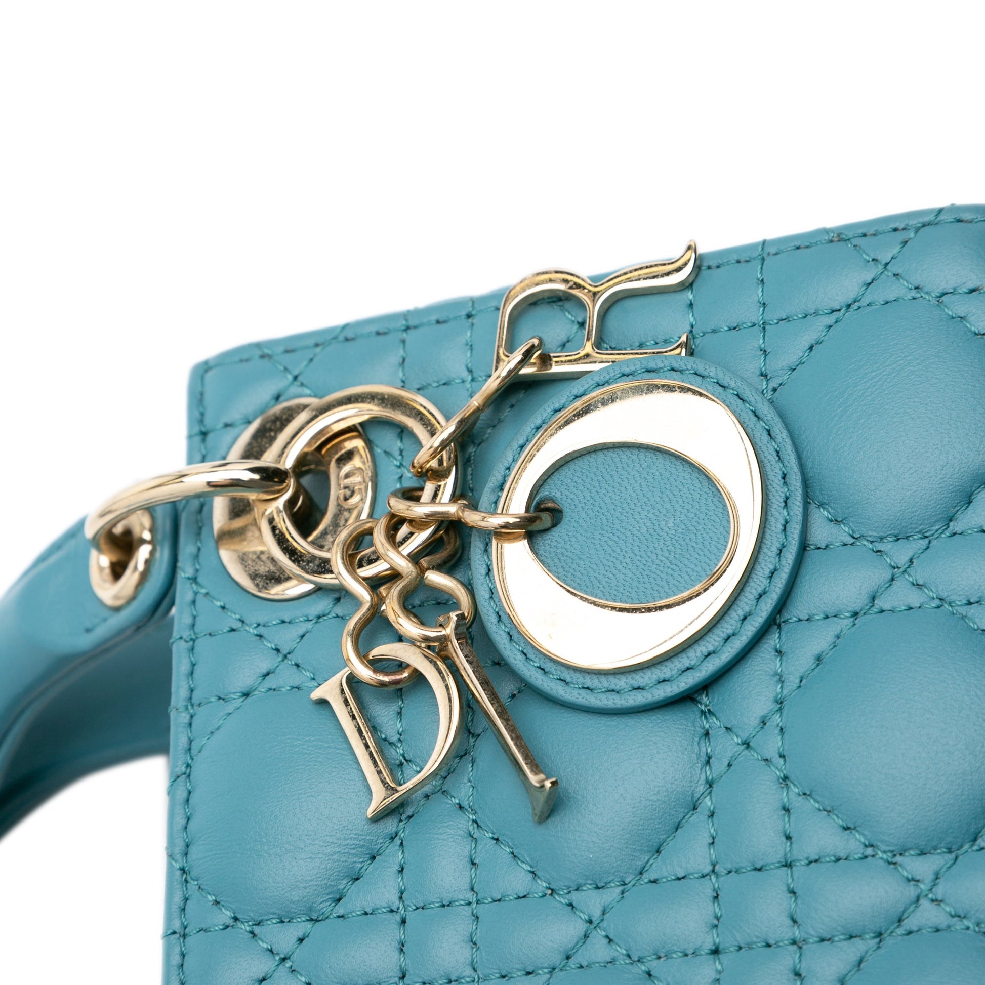 Dior Micro Lambskin Cannage Lady Dior