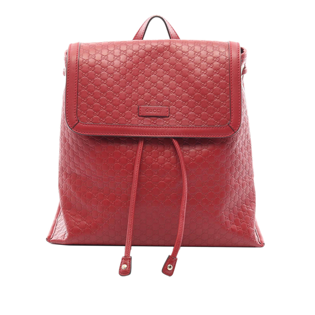 Gucci Microguccissima  Backpack — Red