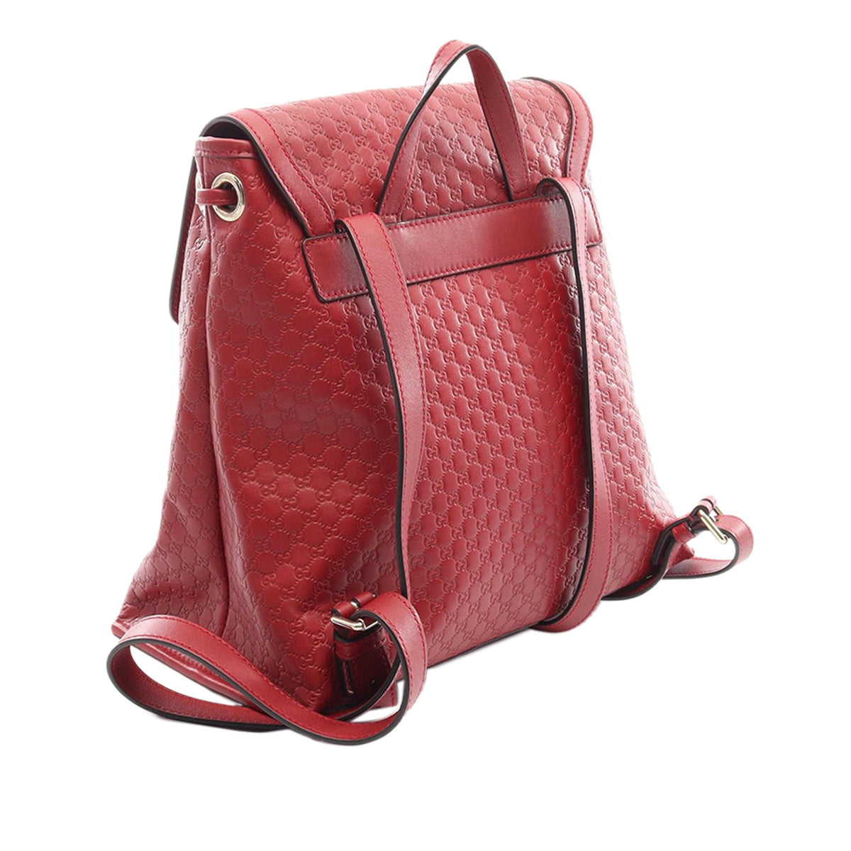 Gucci Microguccissima  Backpack — Red