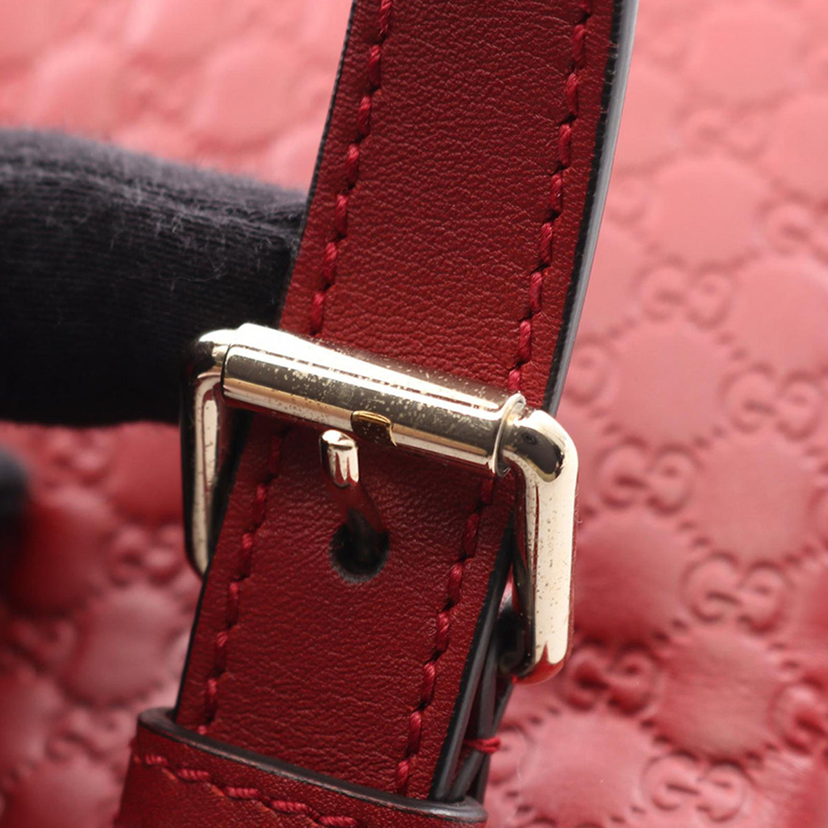 Gucci Microguccissima  Backpack — Red