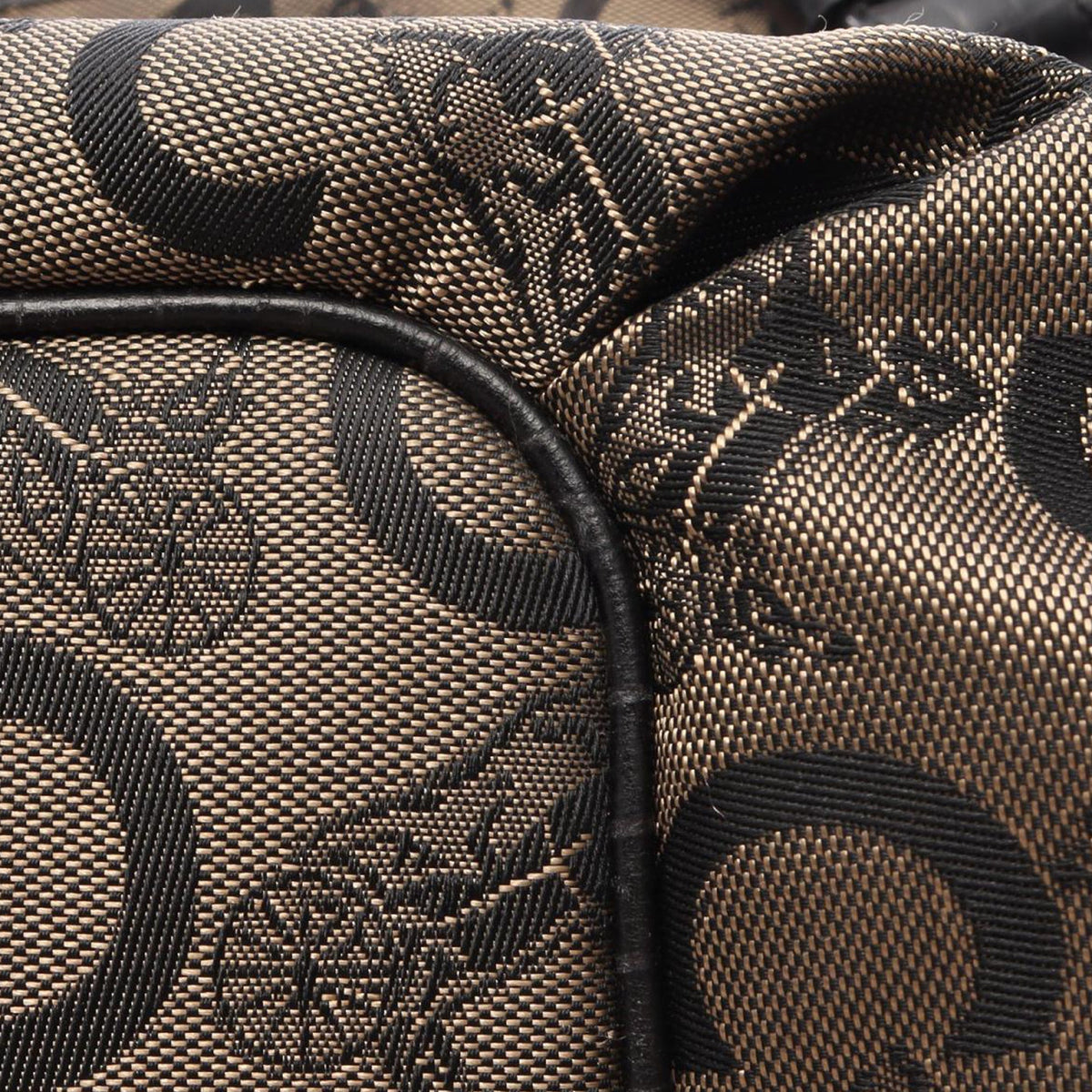 Celine C Carriage Canvas Bittersweet Hobo — Brown