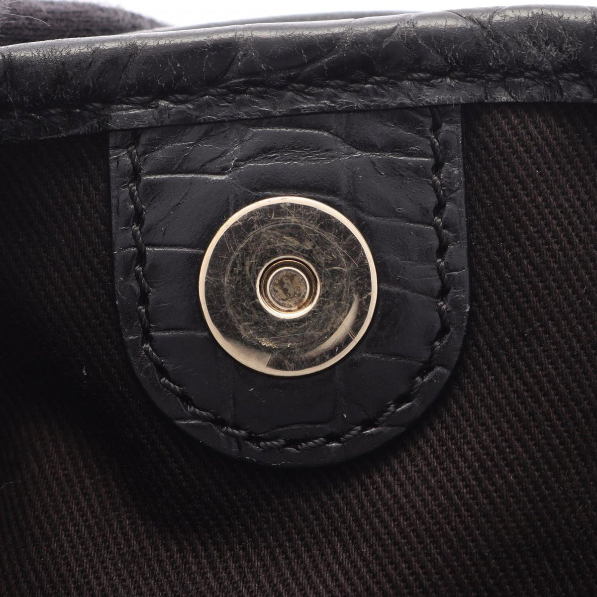 Celine C Carriage Canvas Bittersweet Hobo — Brown