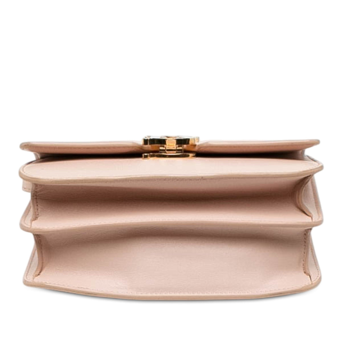 Burberry Small Smooth Calfskin TB Crossbody — Pink