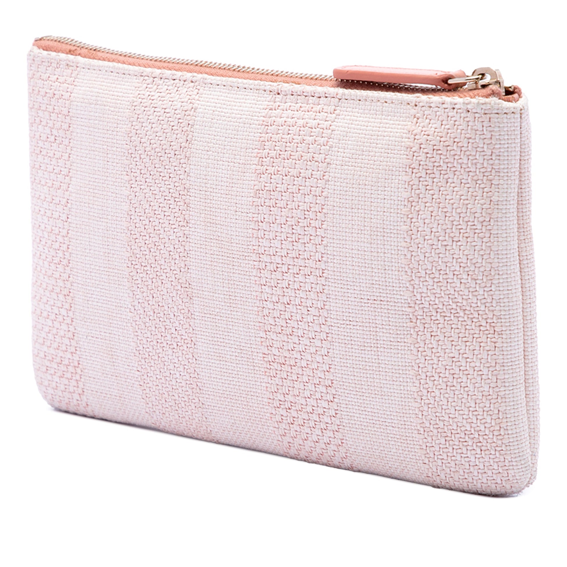 Chanel Small Raffia Deauville O Case Clutch