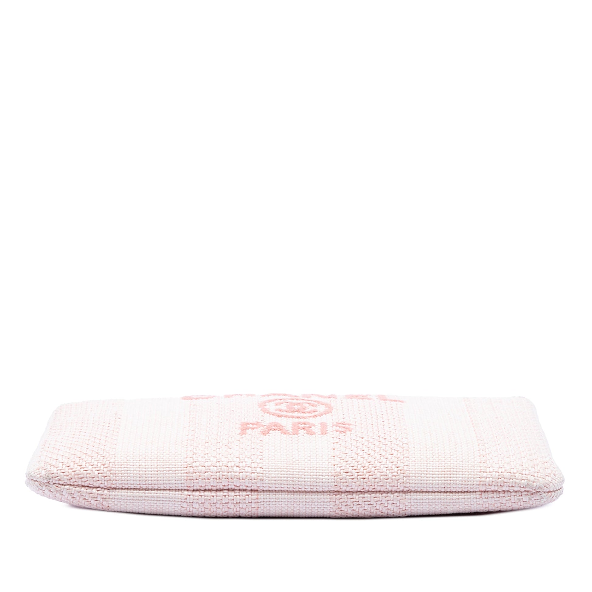 Chanel Small Raffia Deauville O Case Clutch