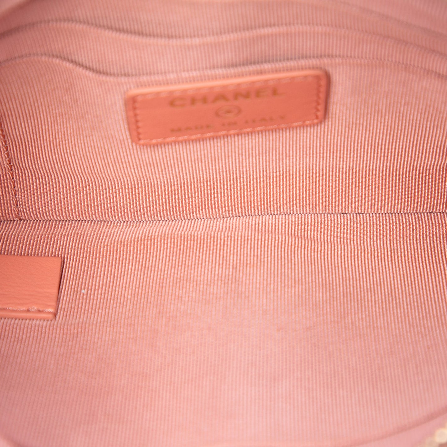 Chanel Small Raffia Deauville O Case Clutch