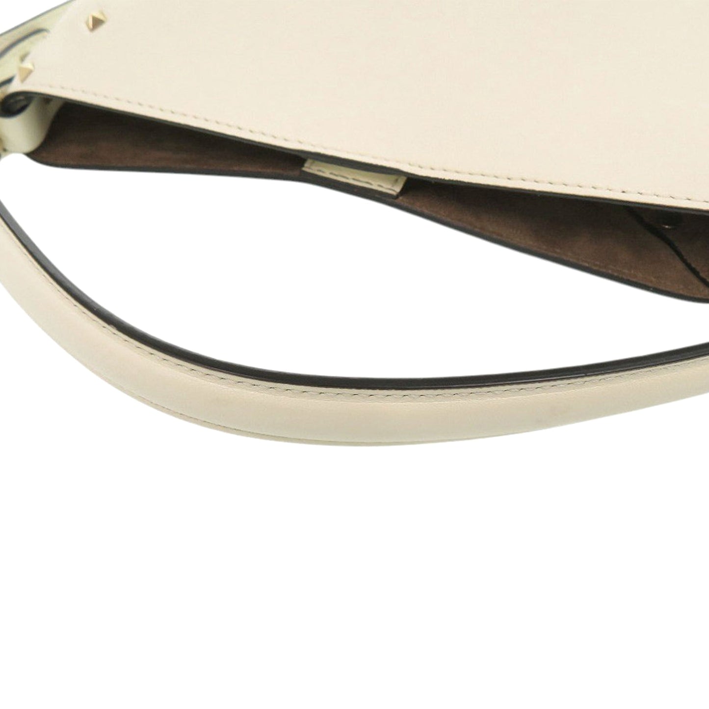 Valentino Leather Rockstud Wispy Bucket Bag