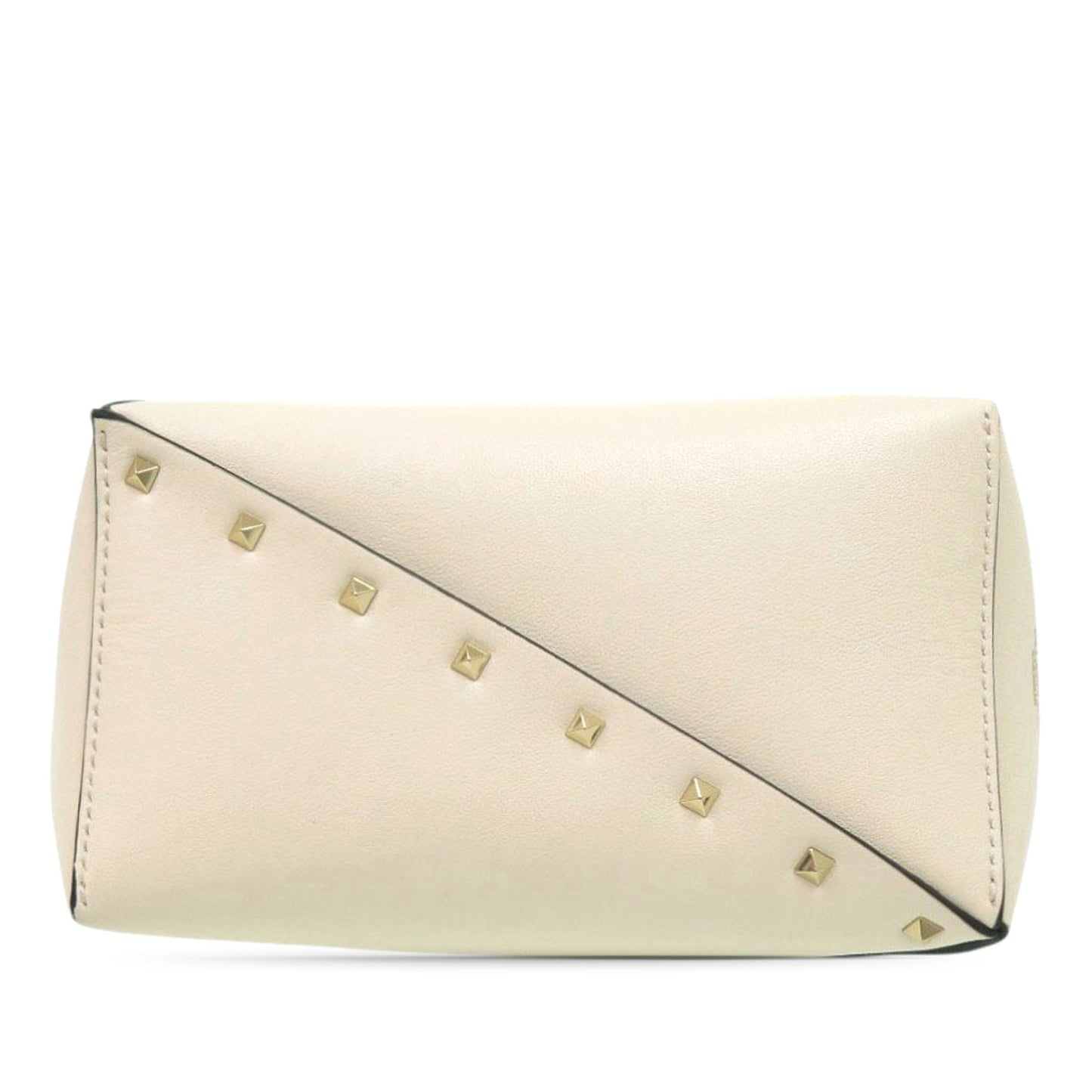 Valentino Leather Rockstud Wispy Bucket Bag