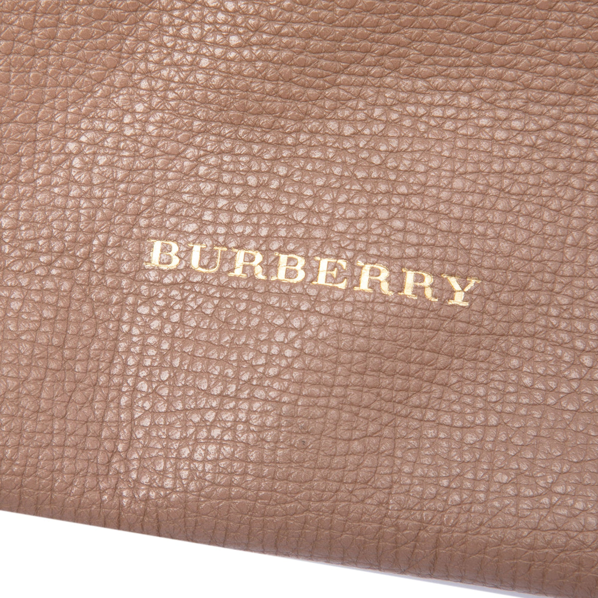 Burberry Small Derby Calfskin and House Check Canvas Canterbury Tote