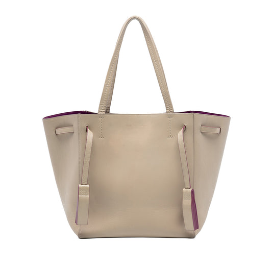 Celine Small Leather Phantom Cabas Tote