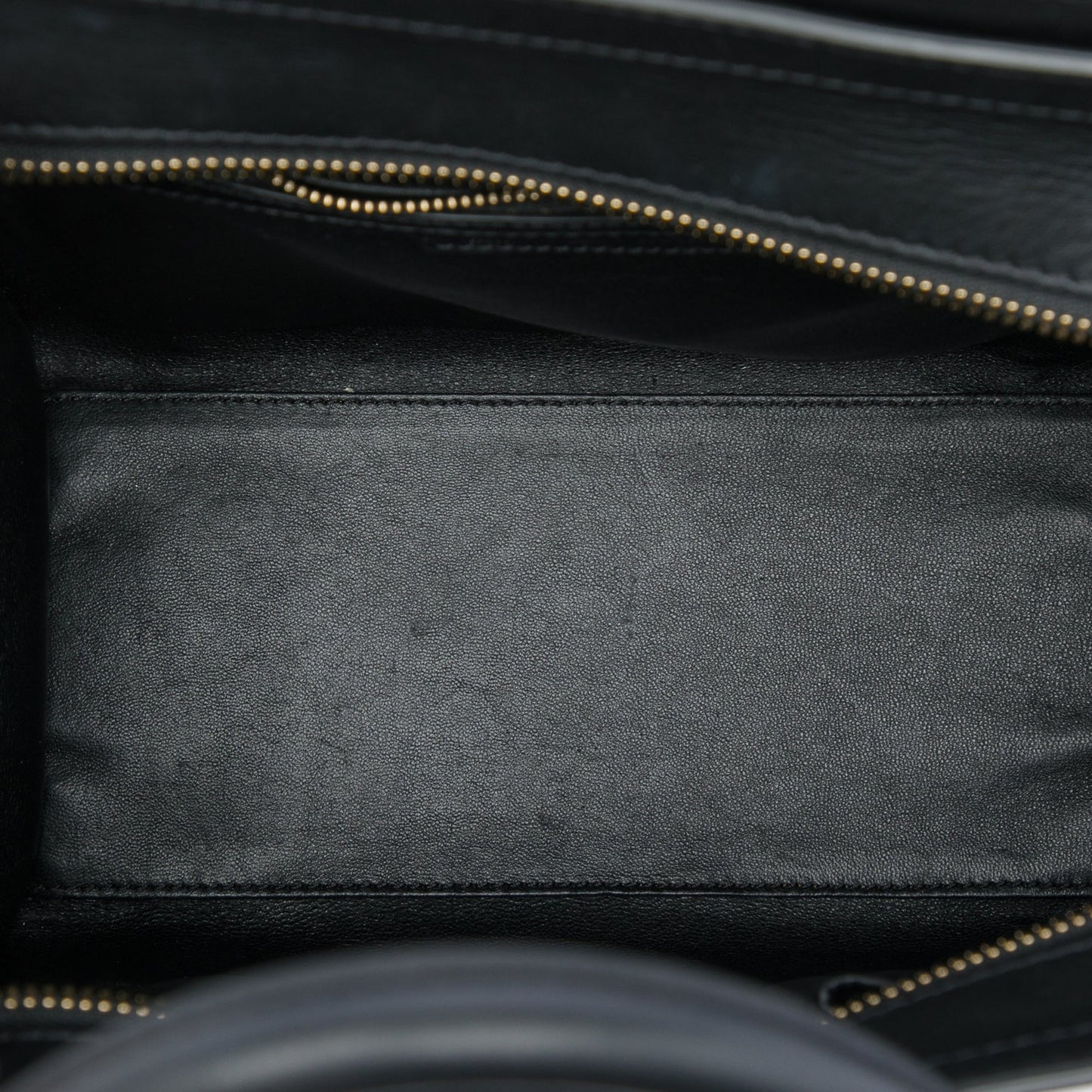 Celine Micro Tricolor Calfskin and Suede Luggage Tote