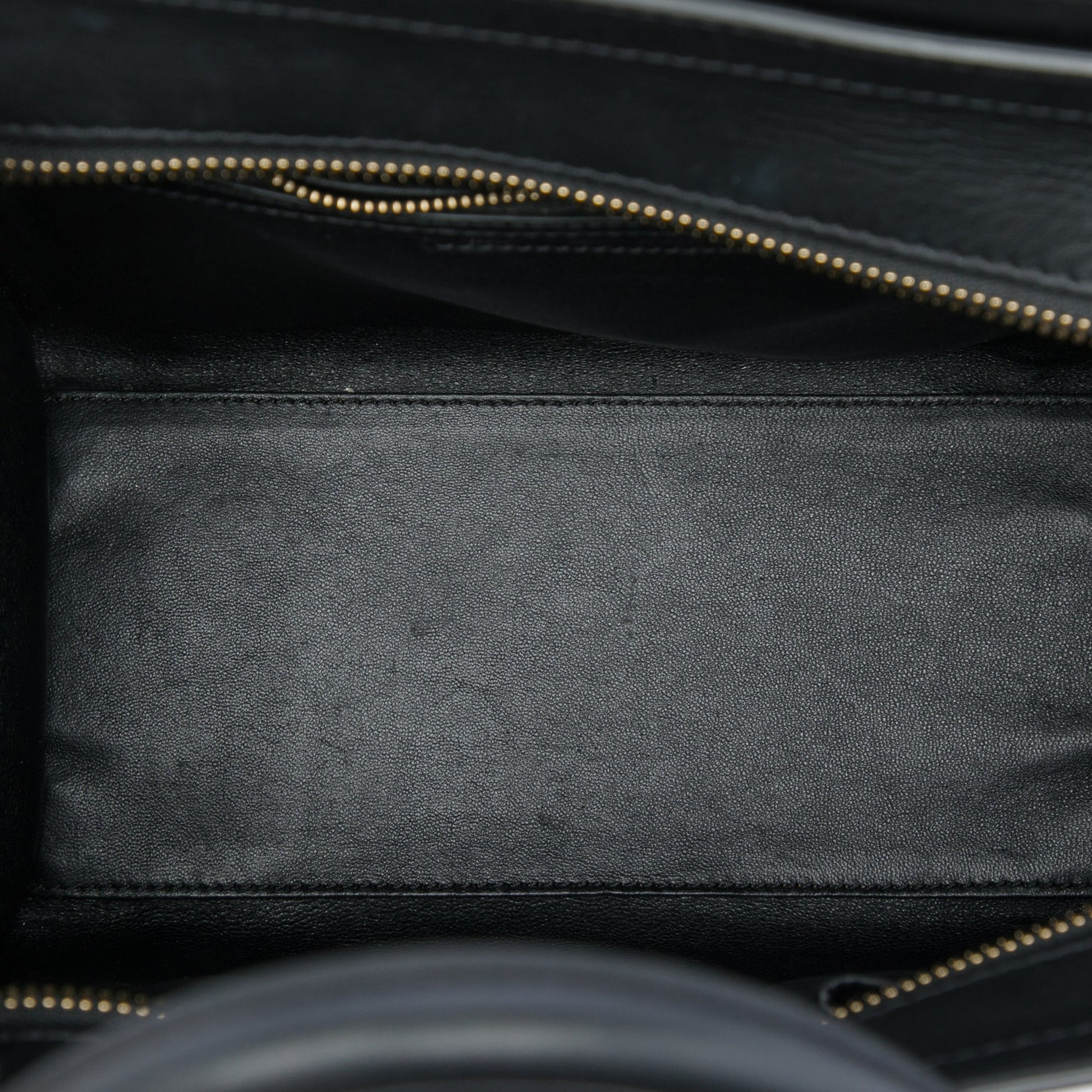 Celine Micro Tricolor Calfskin and Suede Luggage Tote