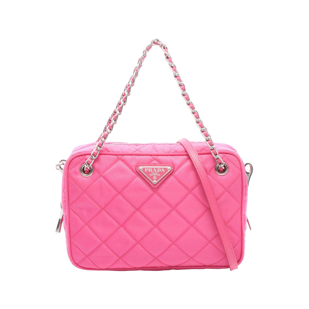 Prada Tessuto Quilted Satchel