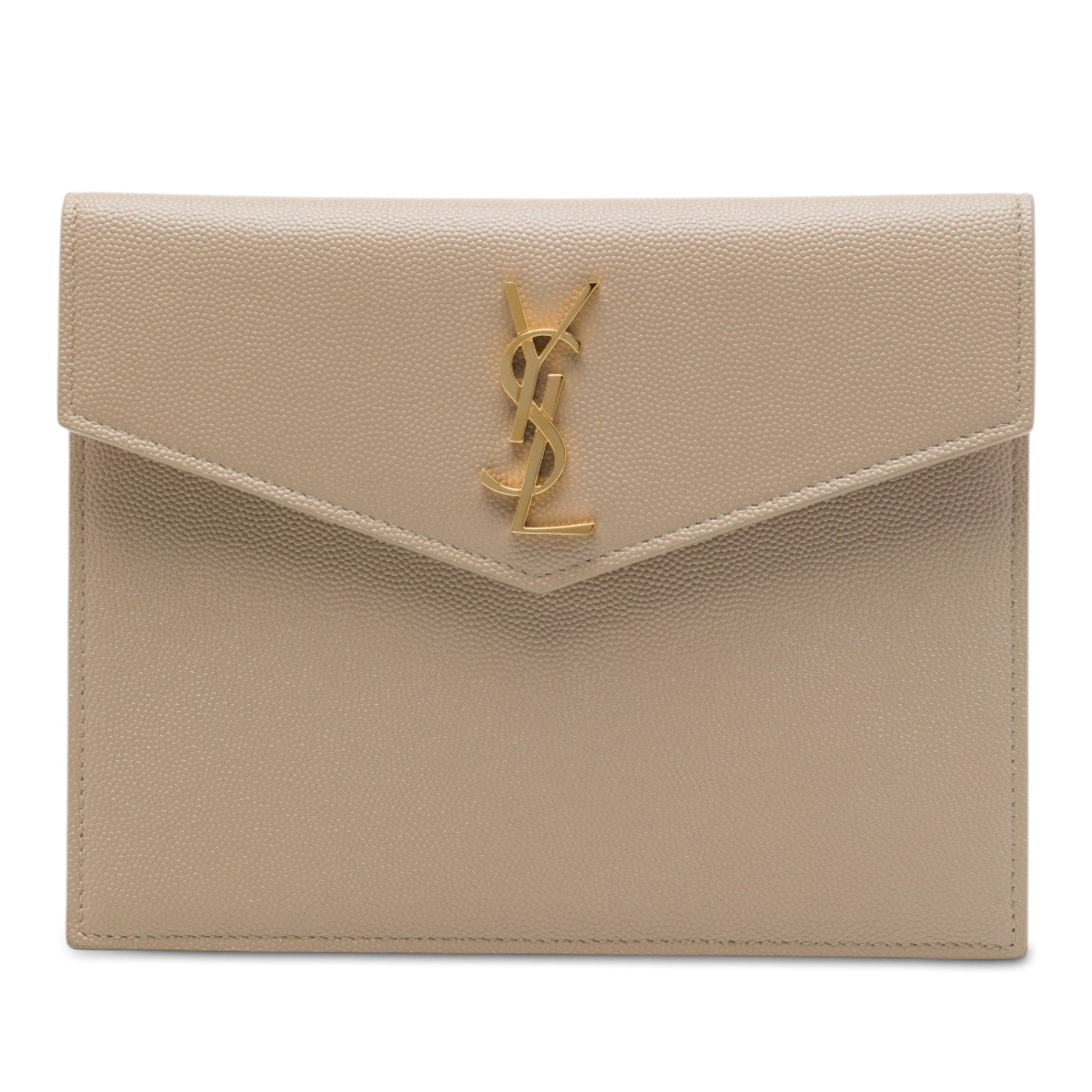 Saint Laurent Baby Grain De Poudre Uptown Pouch