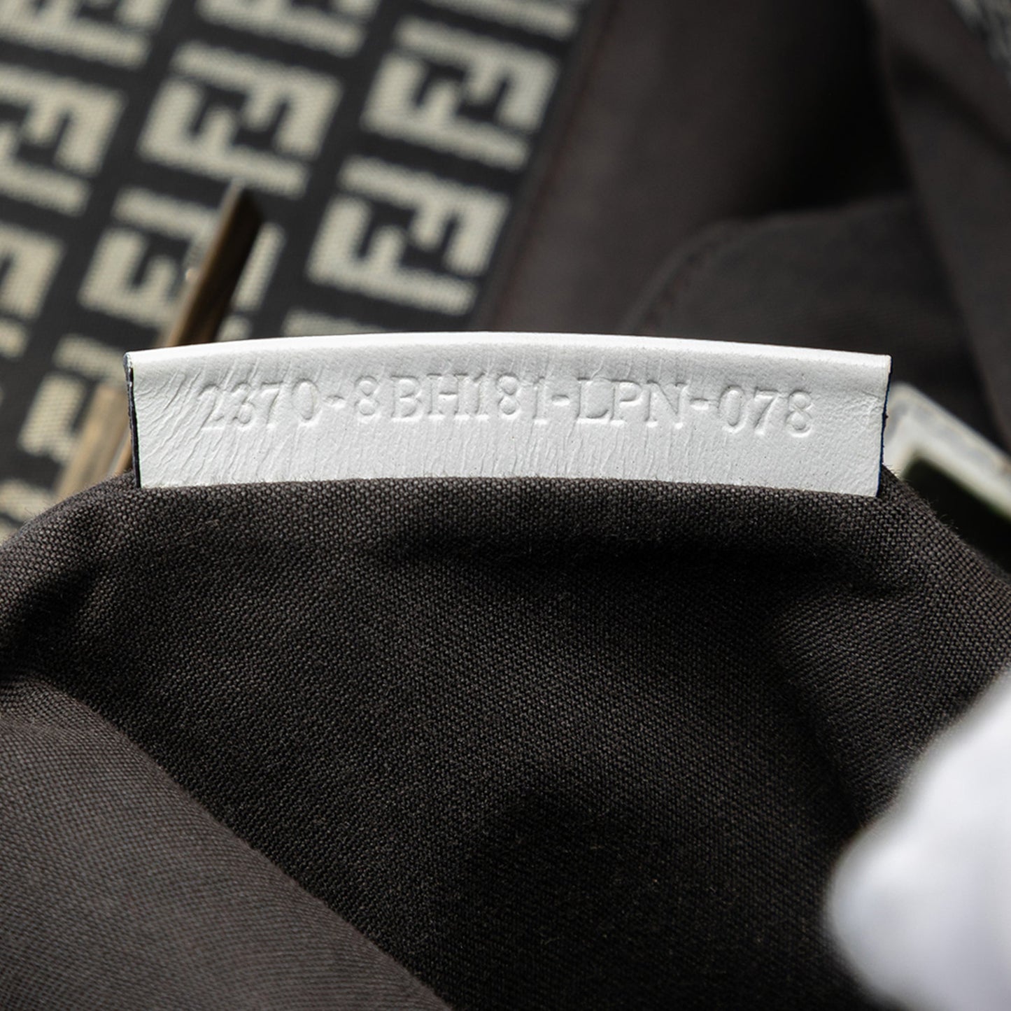 Fendi Zucchino Canvas Tote