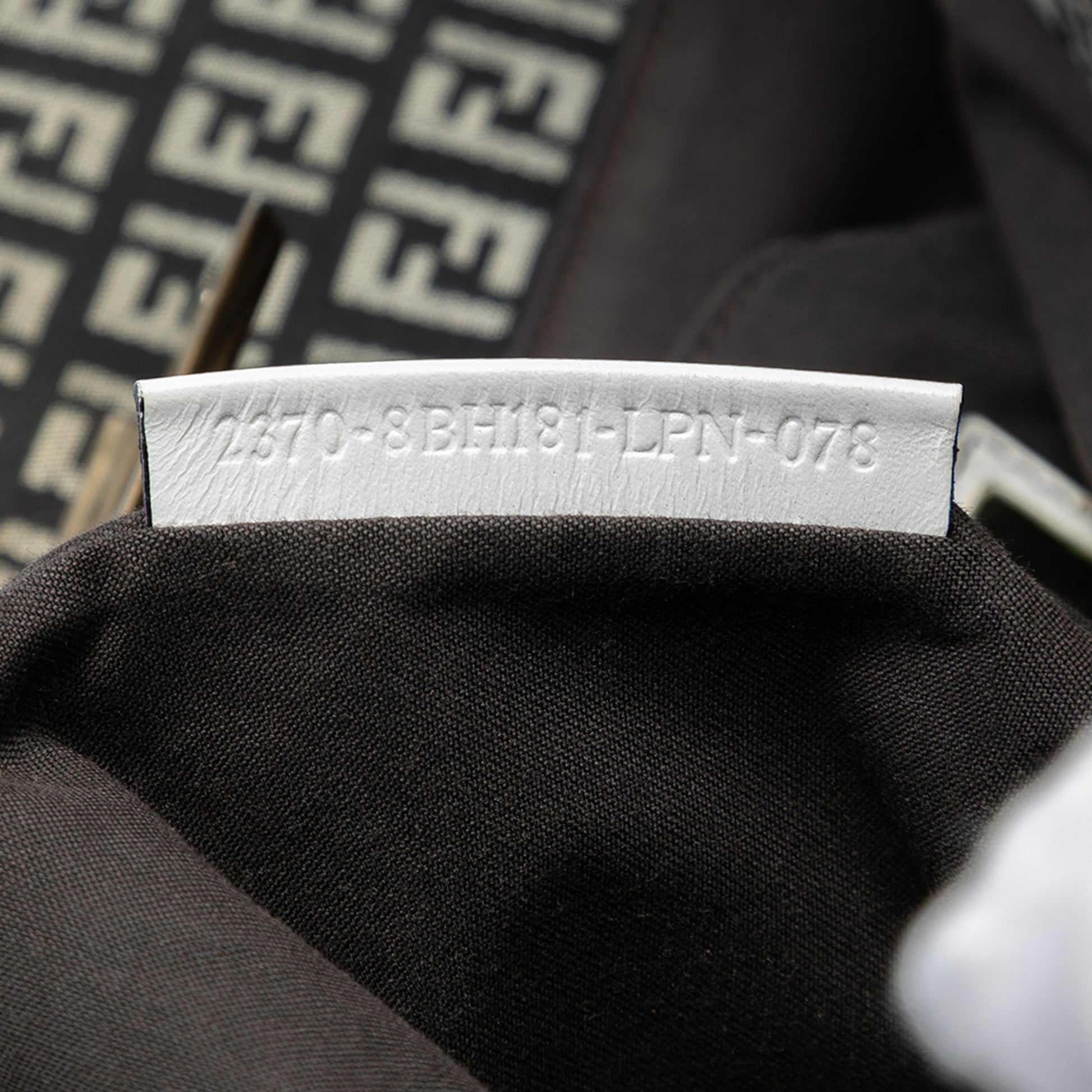 Fendi Zucchino Canvas Tote