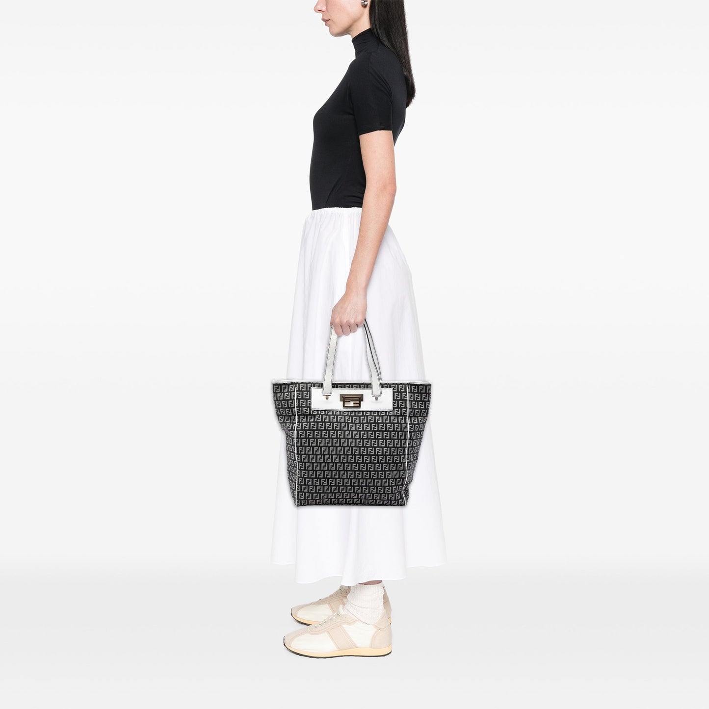 Fendi Zucchino Canvas Tote