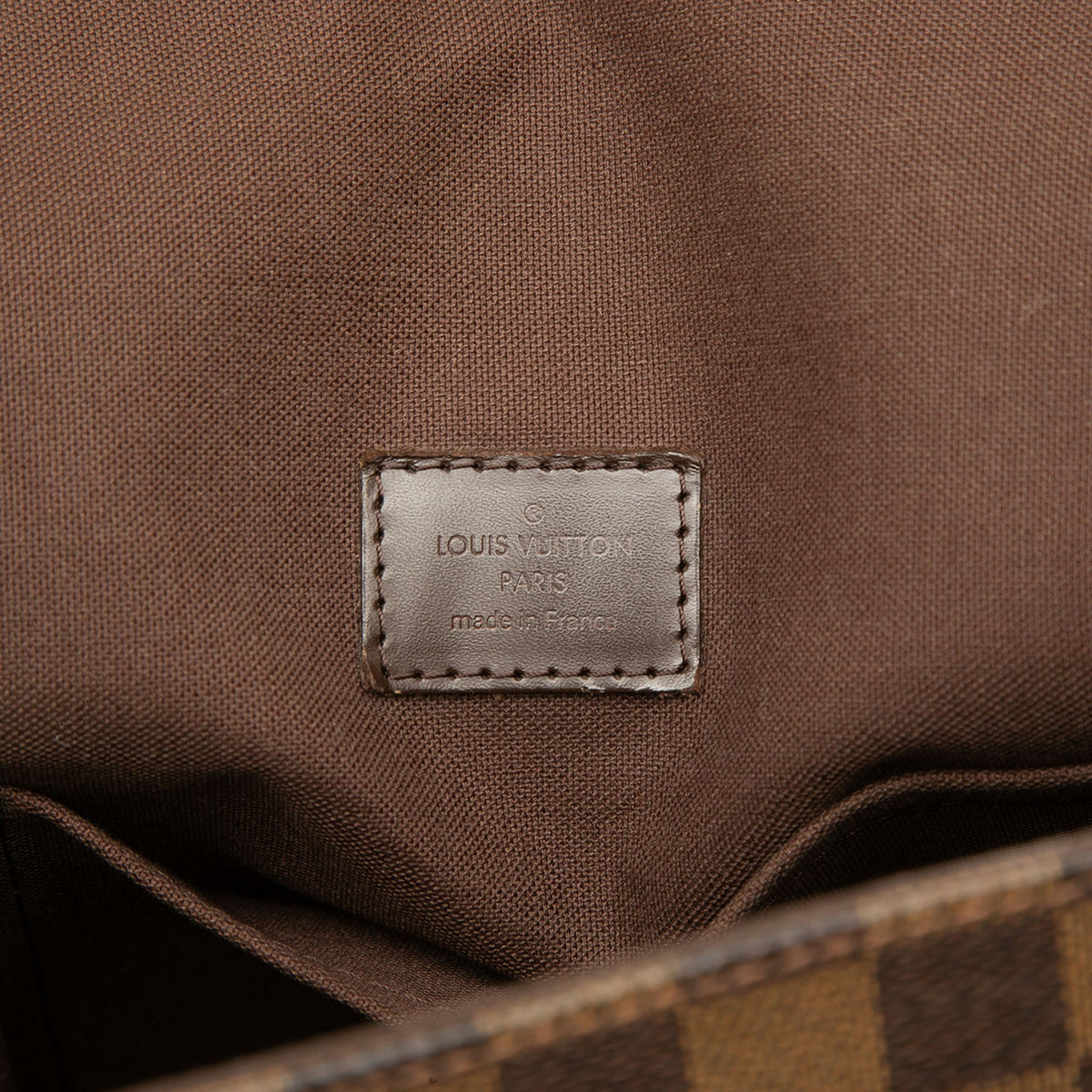Louis Vuitton Damier Ebene Brooklyn MM — Brown
