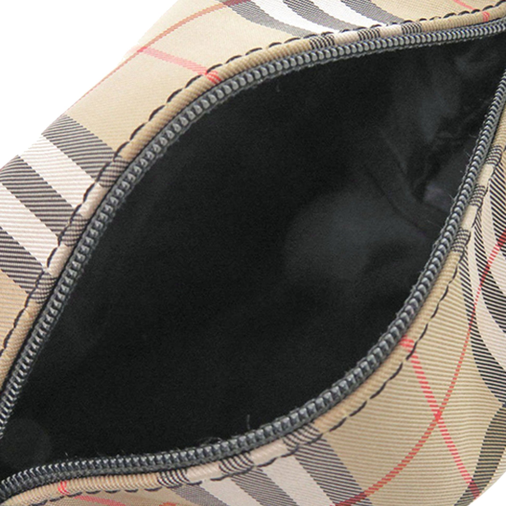 House Check Nylon Handbag