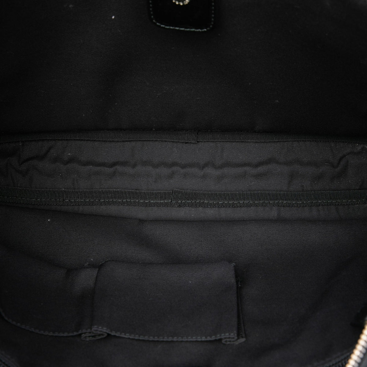 Gucci Diamante Calfskin Business Bag — Black