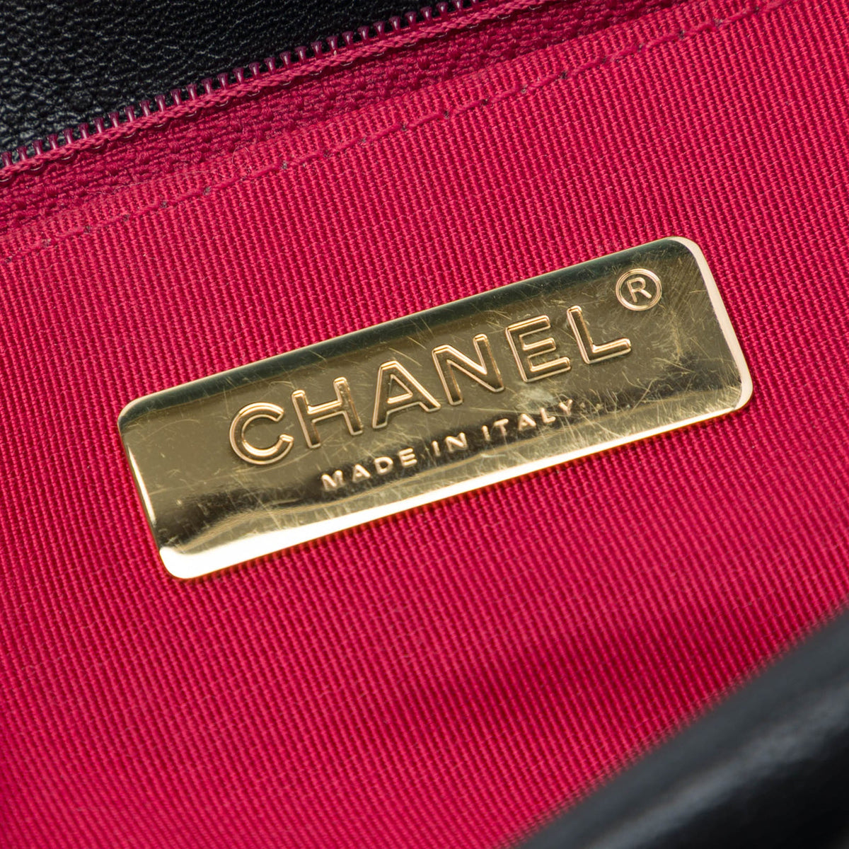 Chanel Maxi Lambskin 19 Flap — Black