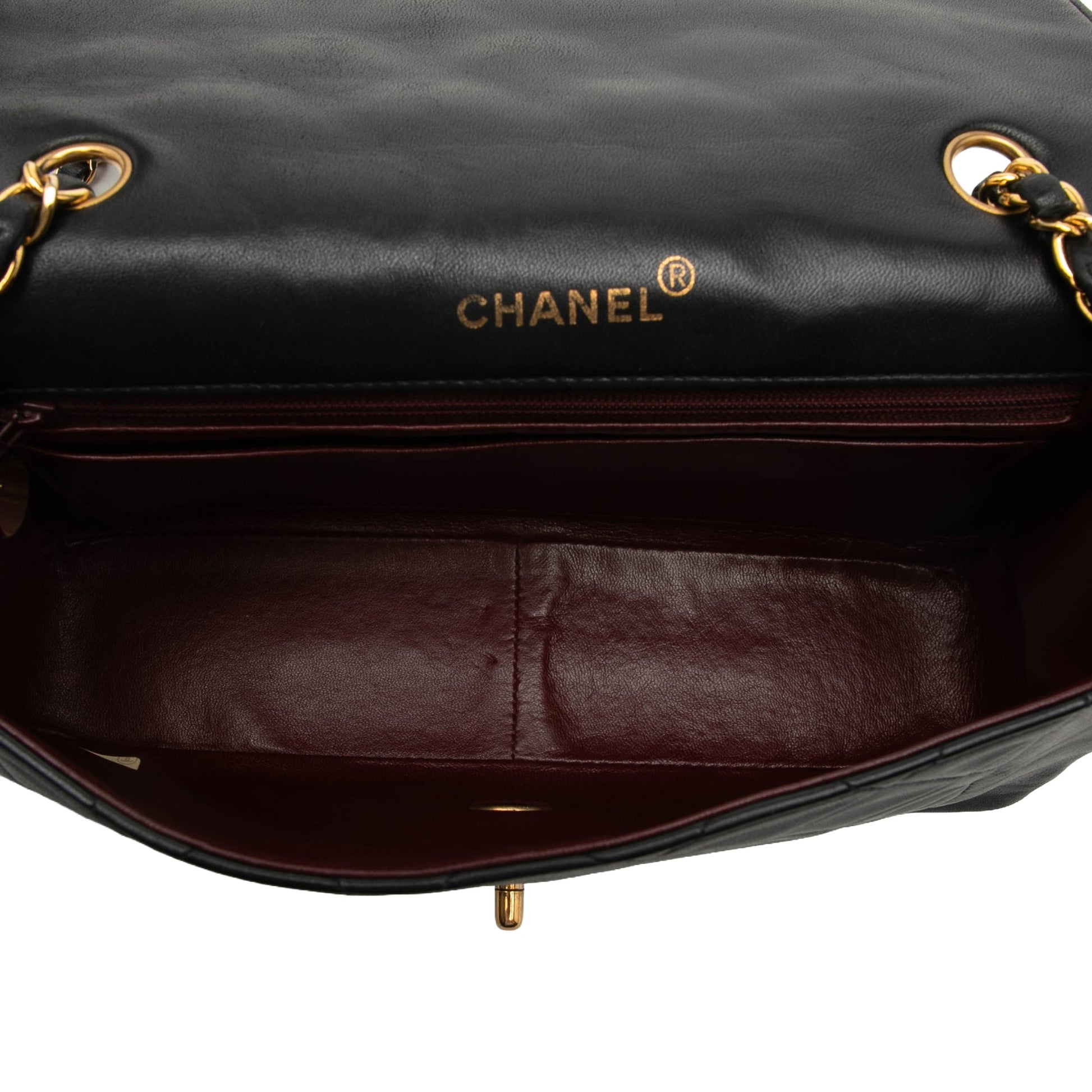 Chanel Medium Lambskin Diana Full Flap