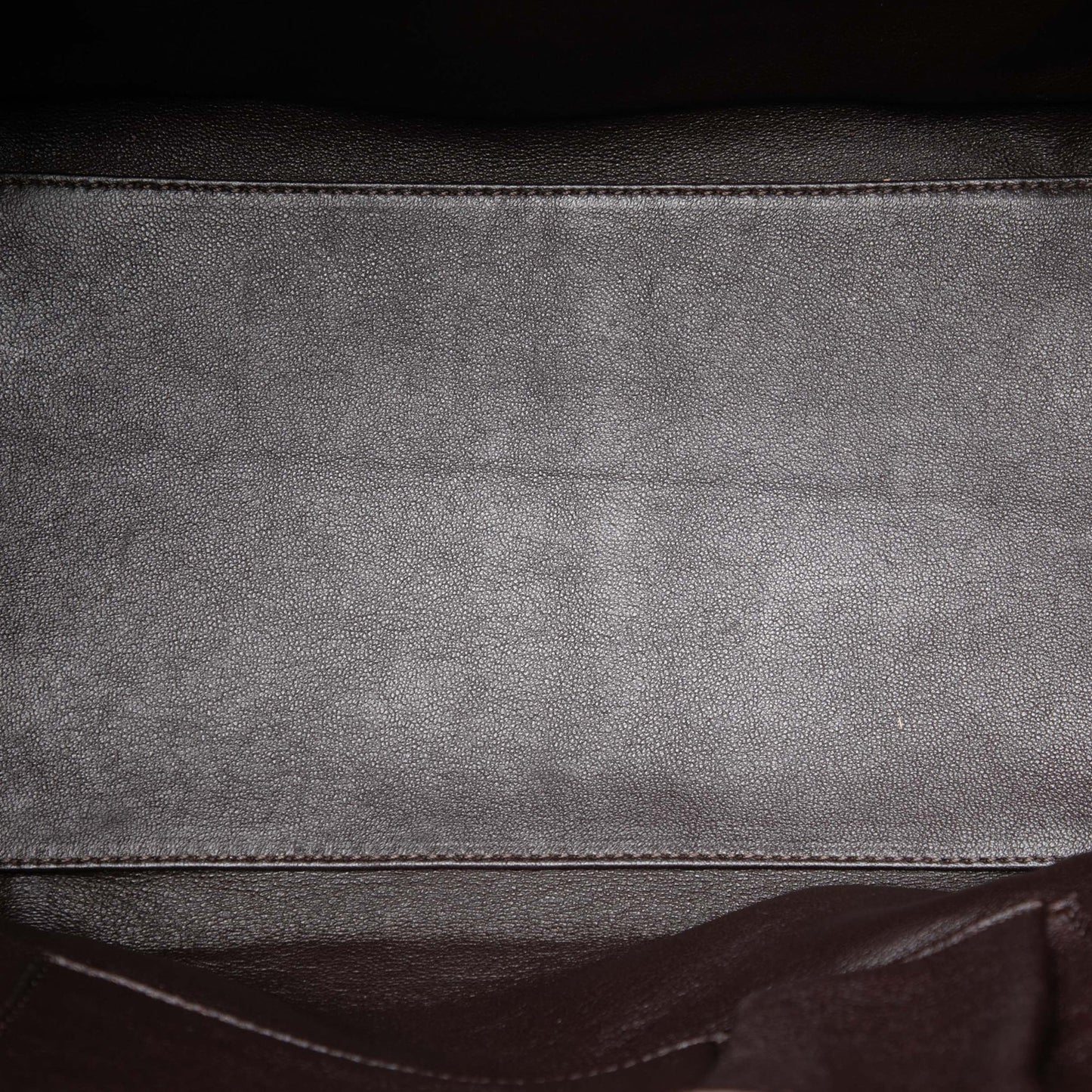 Celine Mini Tricolor Canvas and Leather Luggage Tote