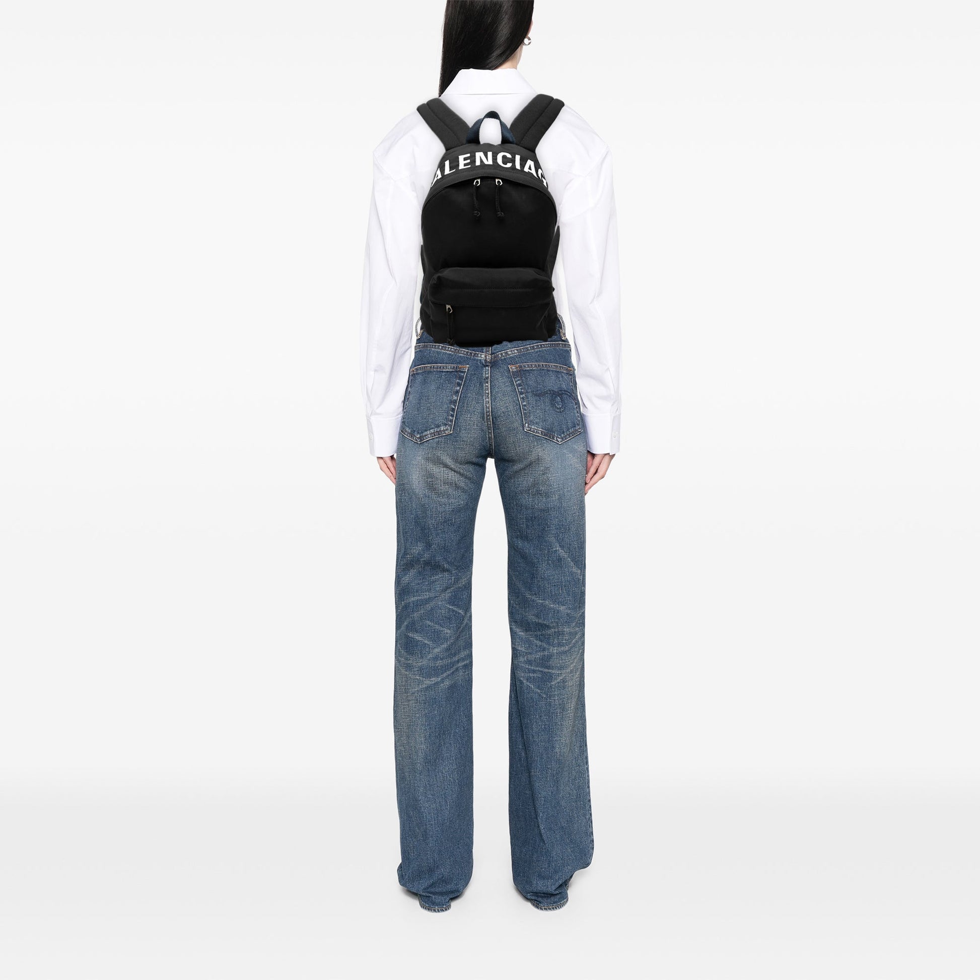 Balenciaga Nylon Wheel Backpack