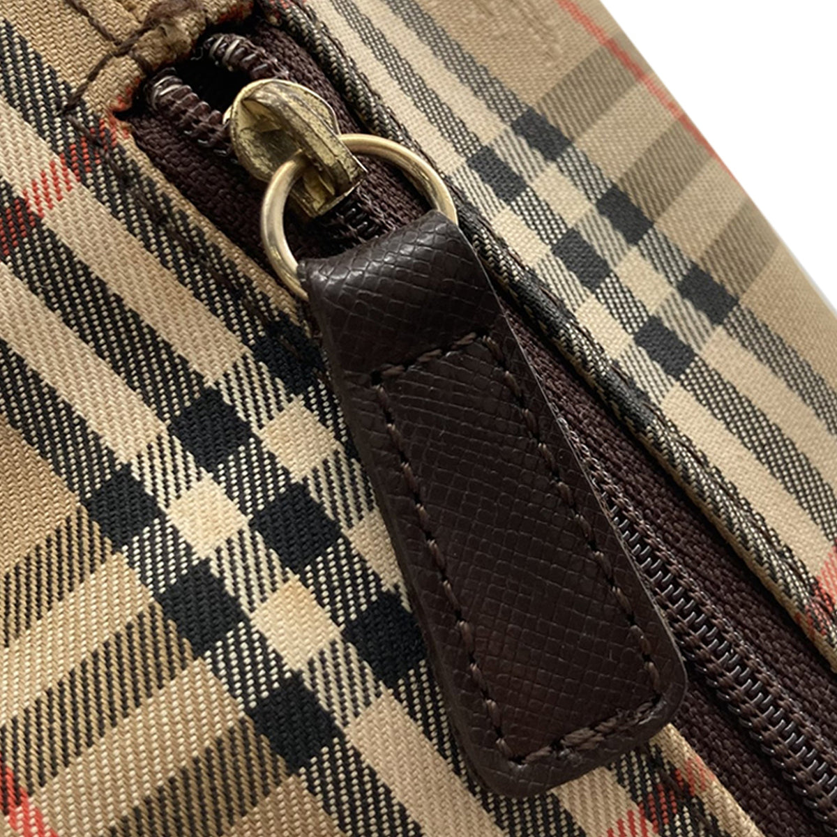 Burberry Haymarket Check Canvas Backpack
