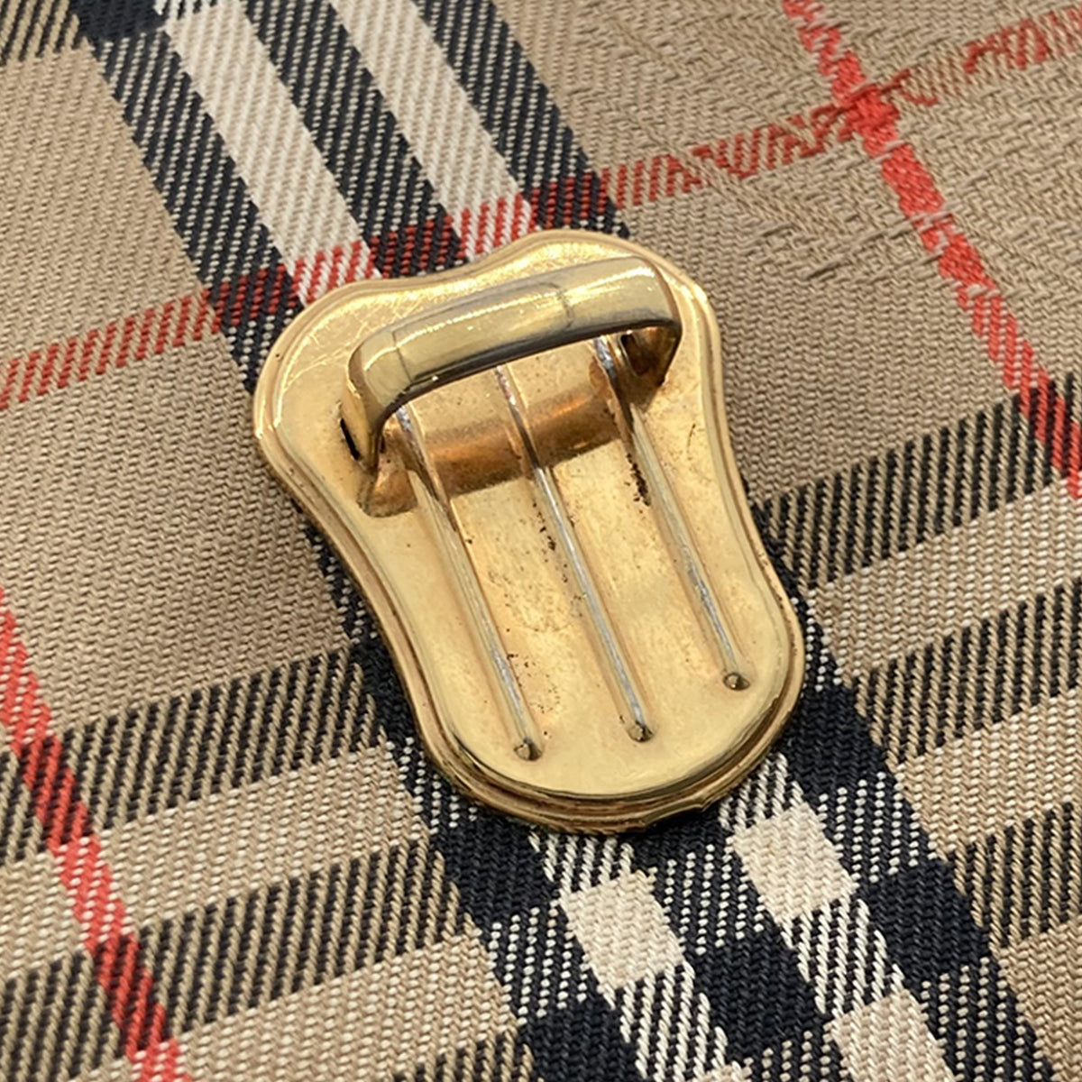 Burberry Haymarket Check Canvas Backpack
