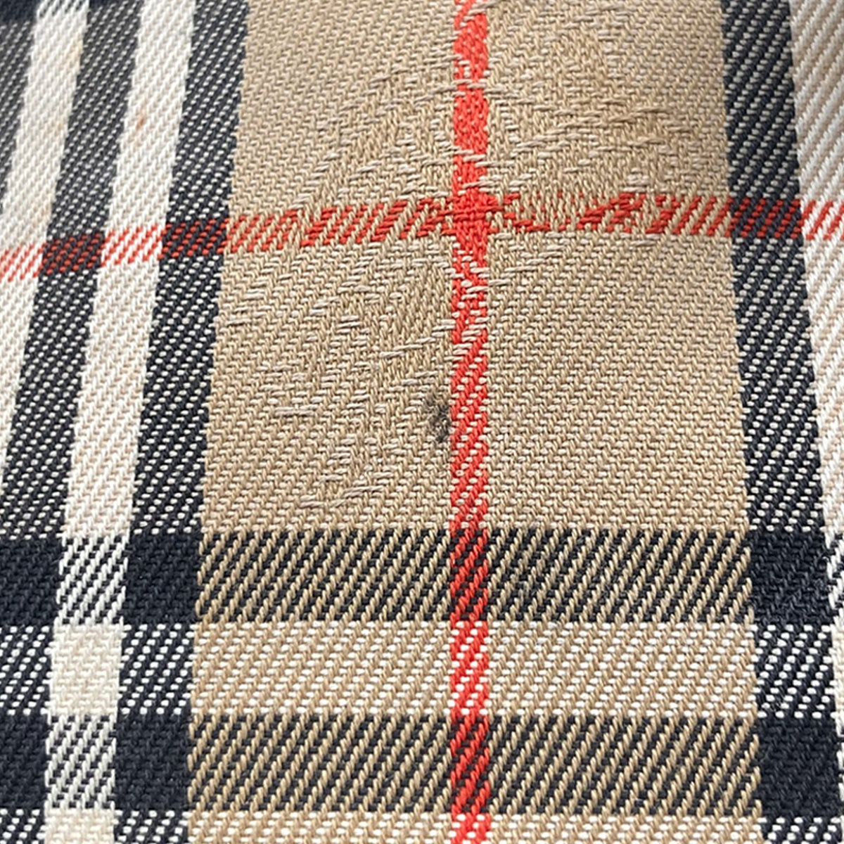 Burberry Haymarket Check Canvas Backpack