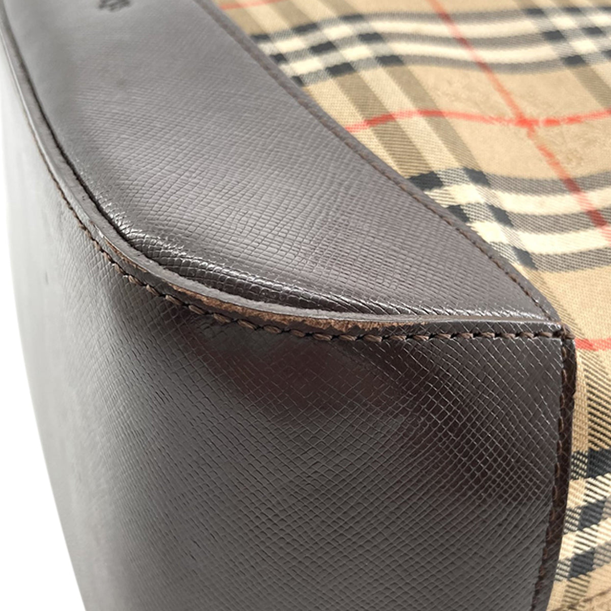 Burberry Haymarket Check Canvas Backpack