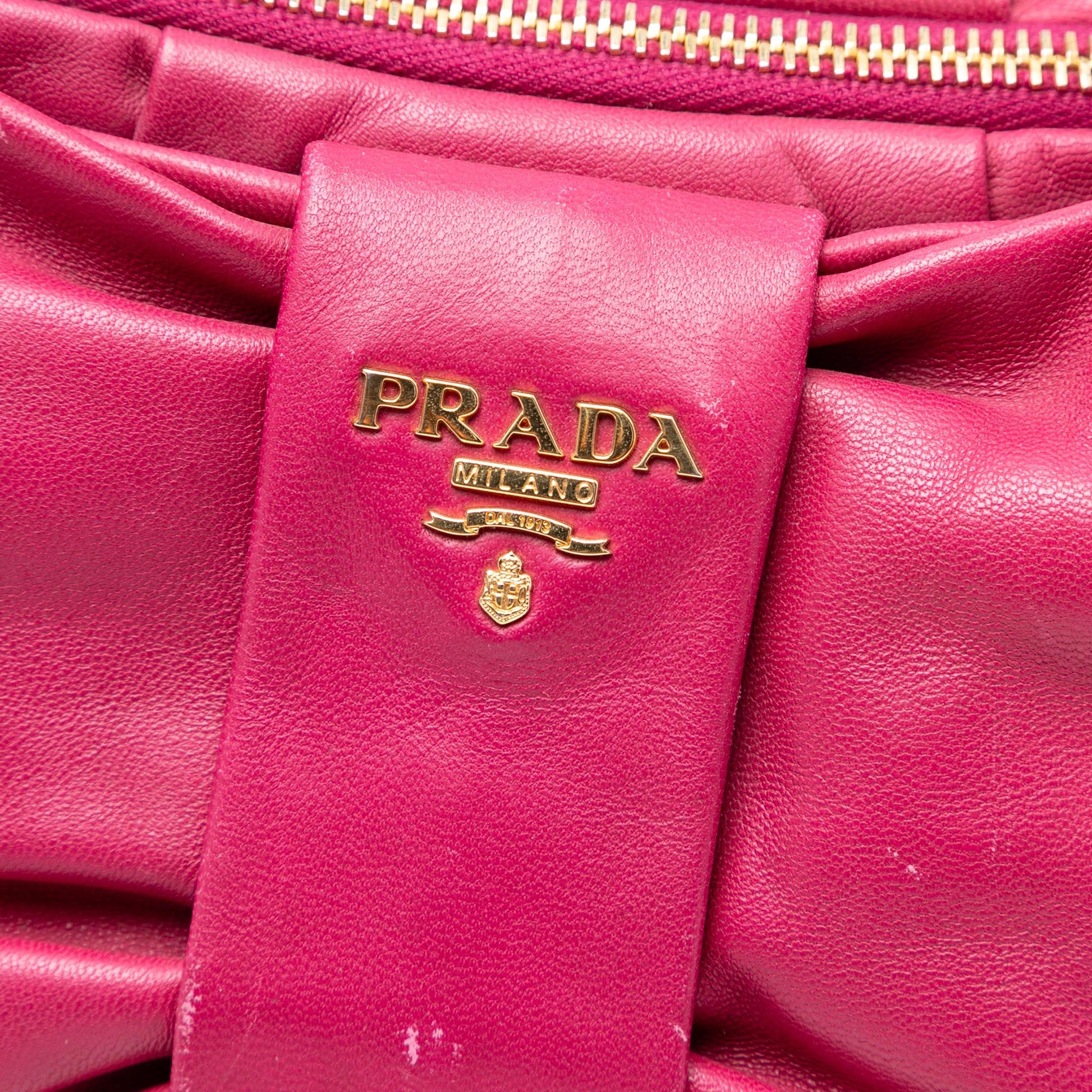 Nappa Fiocco Bow Handbag
