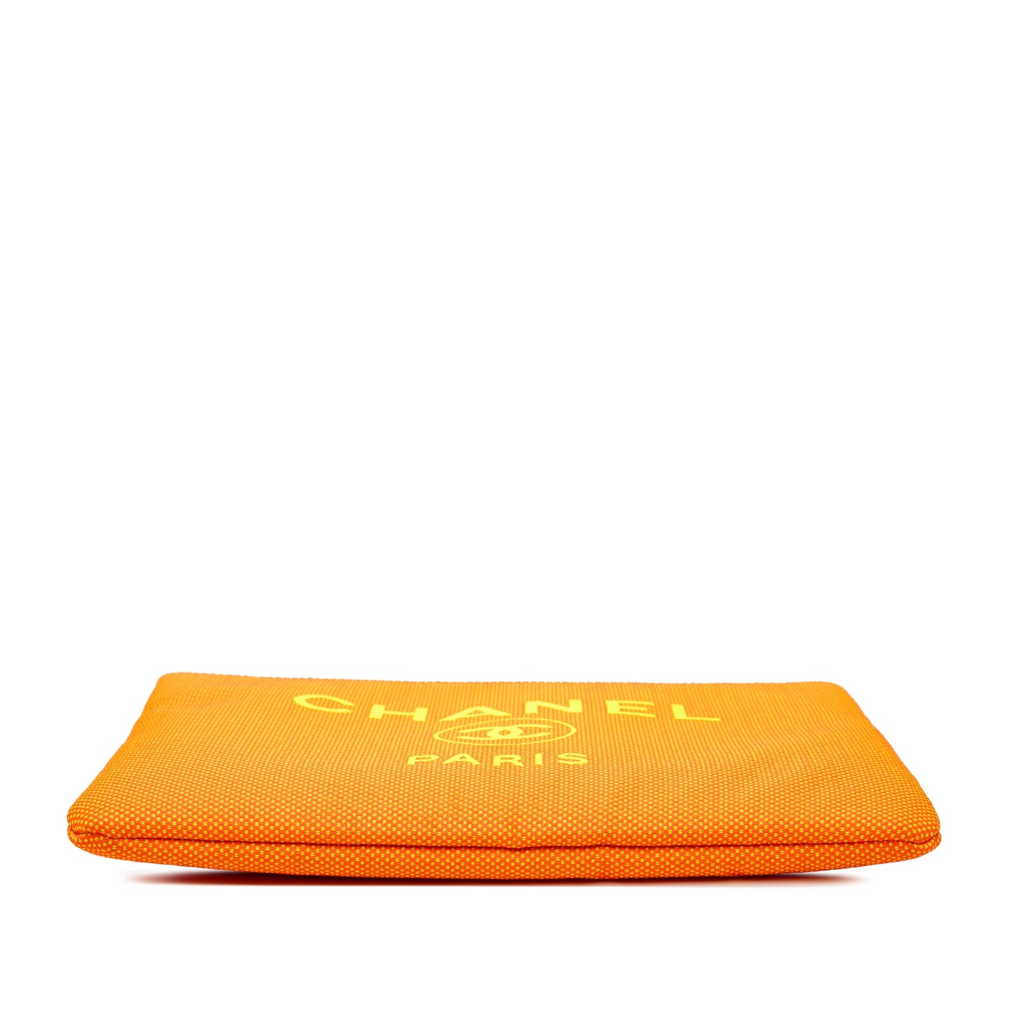 Chanel Medium Mixed Fiber Deauville O Case Clutch