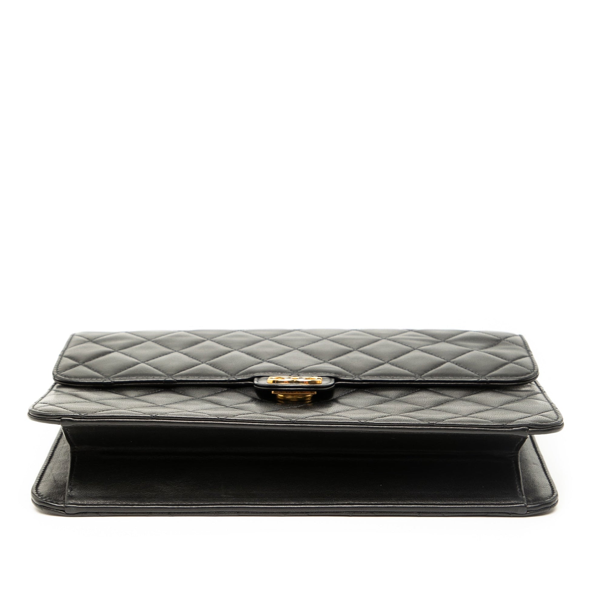 Chanel Medium CC Quilted Lambskin Single Flap
