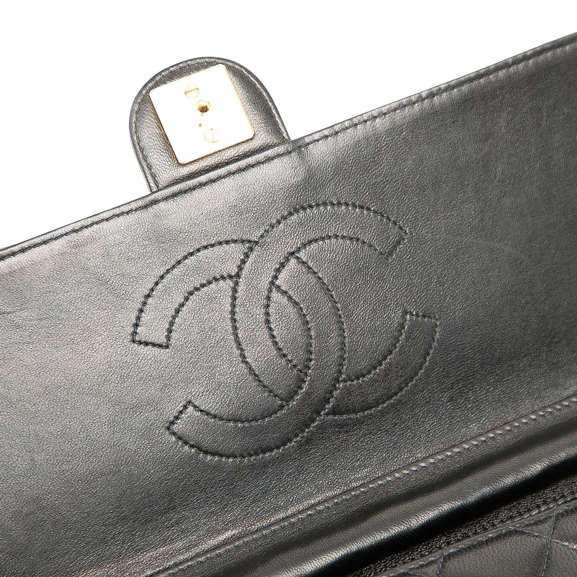 Chanel Medium CC Quilted Lambskin Single Flap
