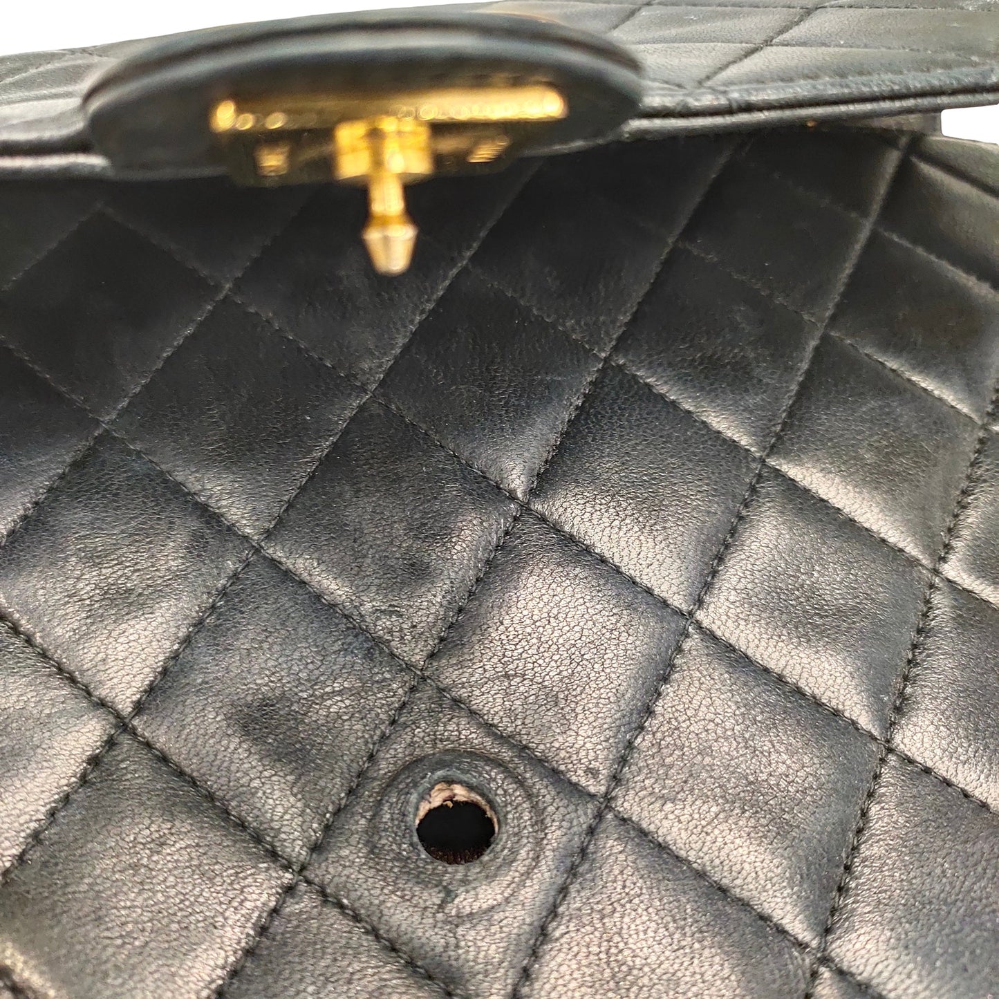 Chanel Medium CC Quilted Lambskin Single Flap