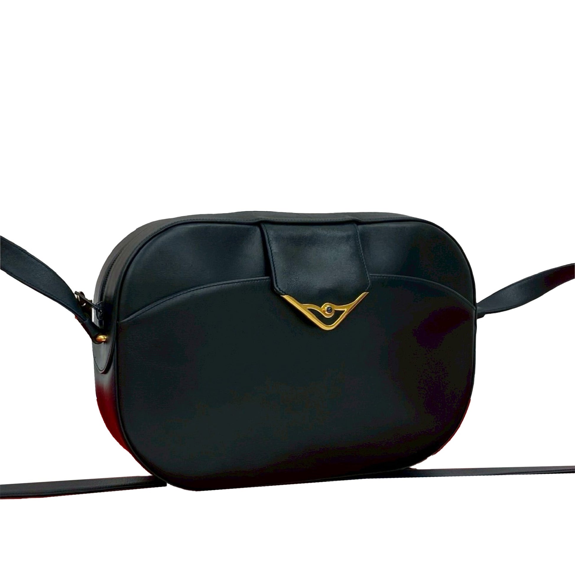 Cartier Leather Sapphire Line Crossbody