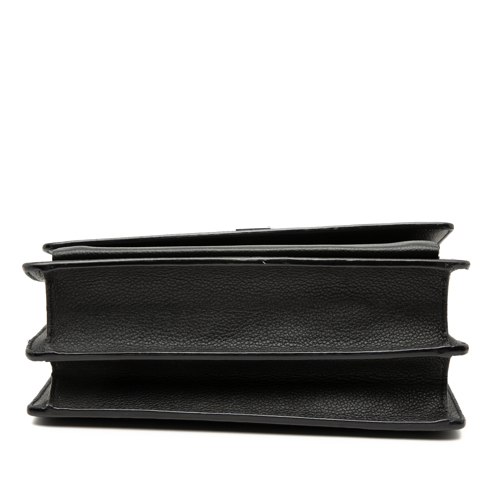 Saint Laurent Medium Grained Calfskin Monogram Sunset Crossbody