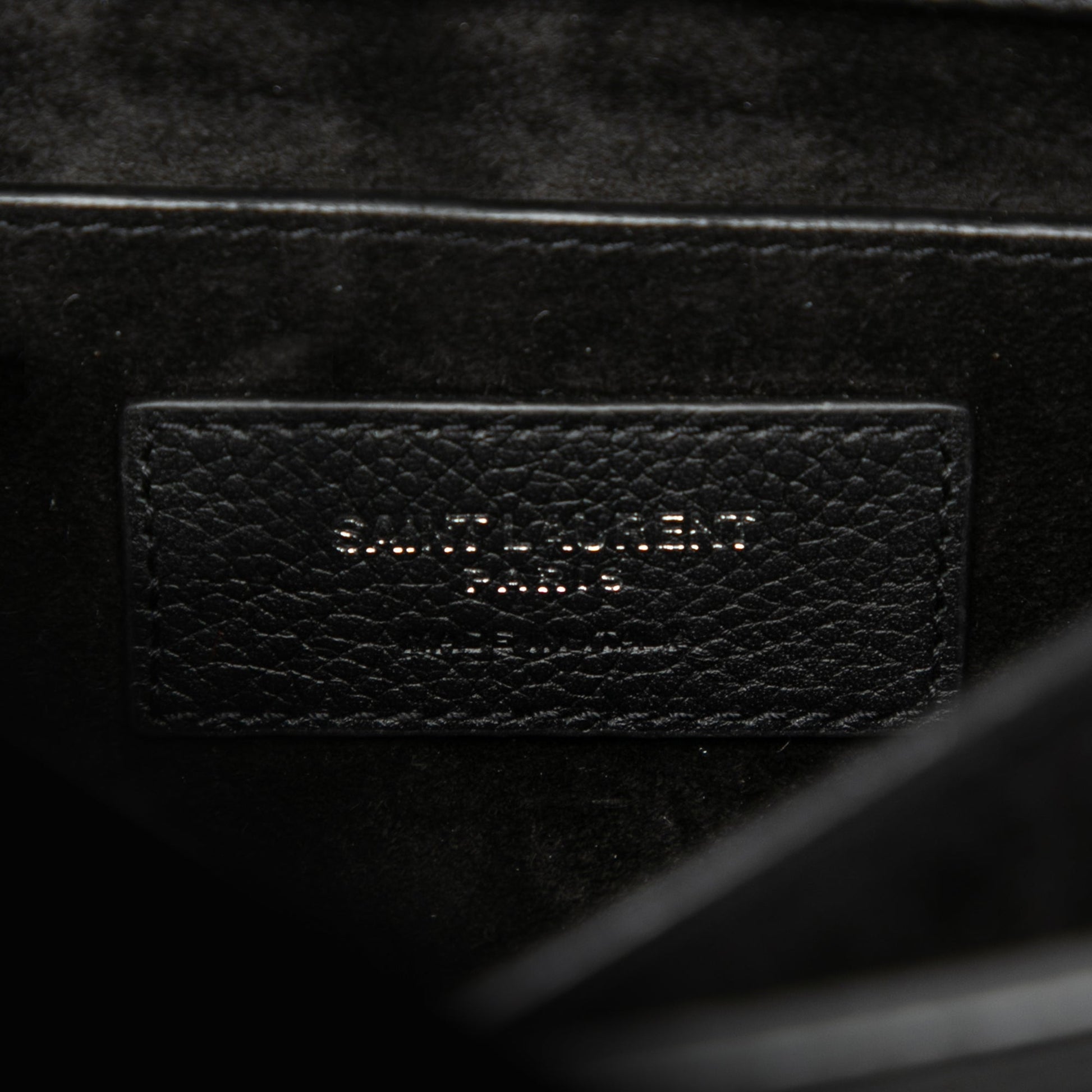 Saint Laurent Medium Grained Calfskin Monogram Sunset Crossbody