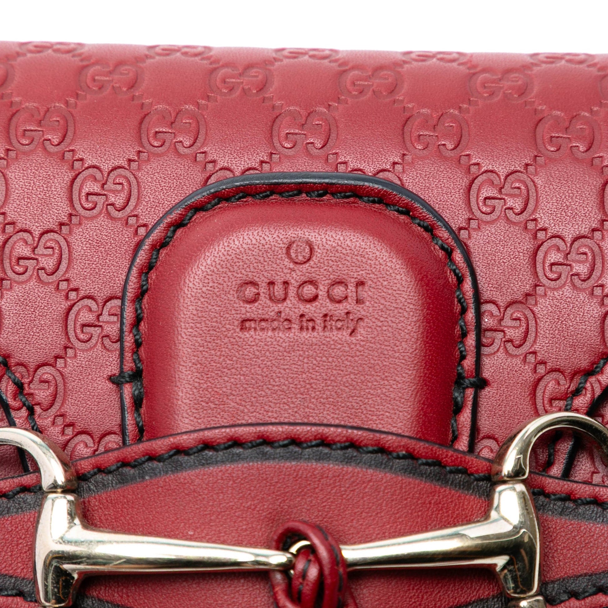 Gucci Mini Microguccissima Emily Crossbody