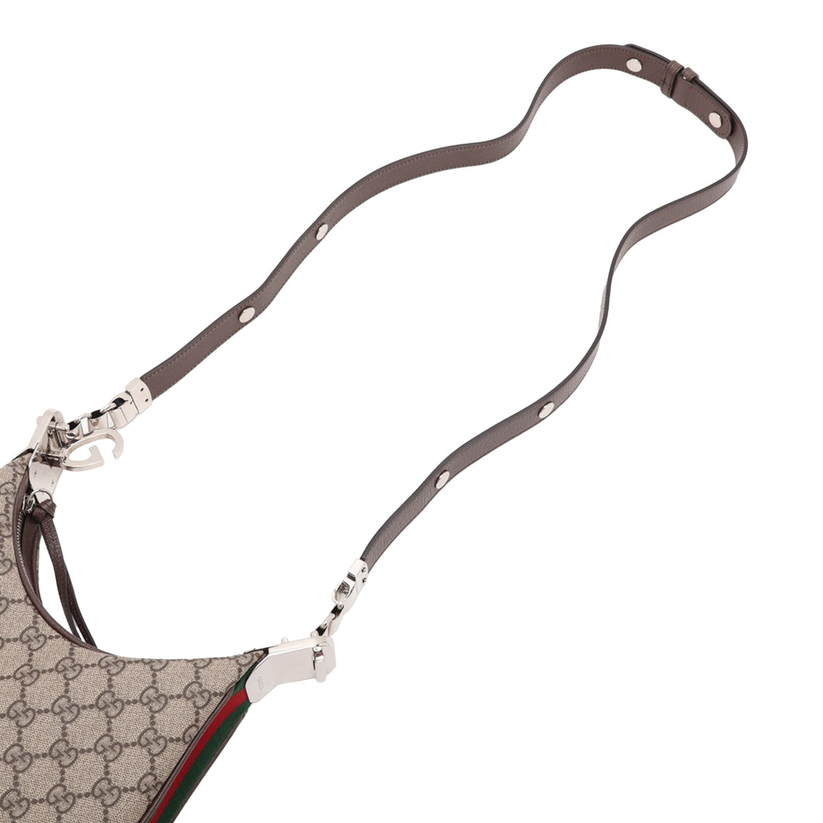 Gucci Small GG Supreme Web Attache Crossbody