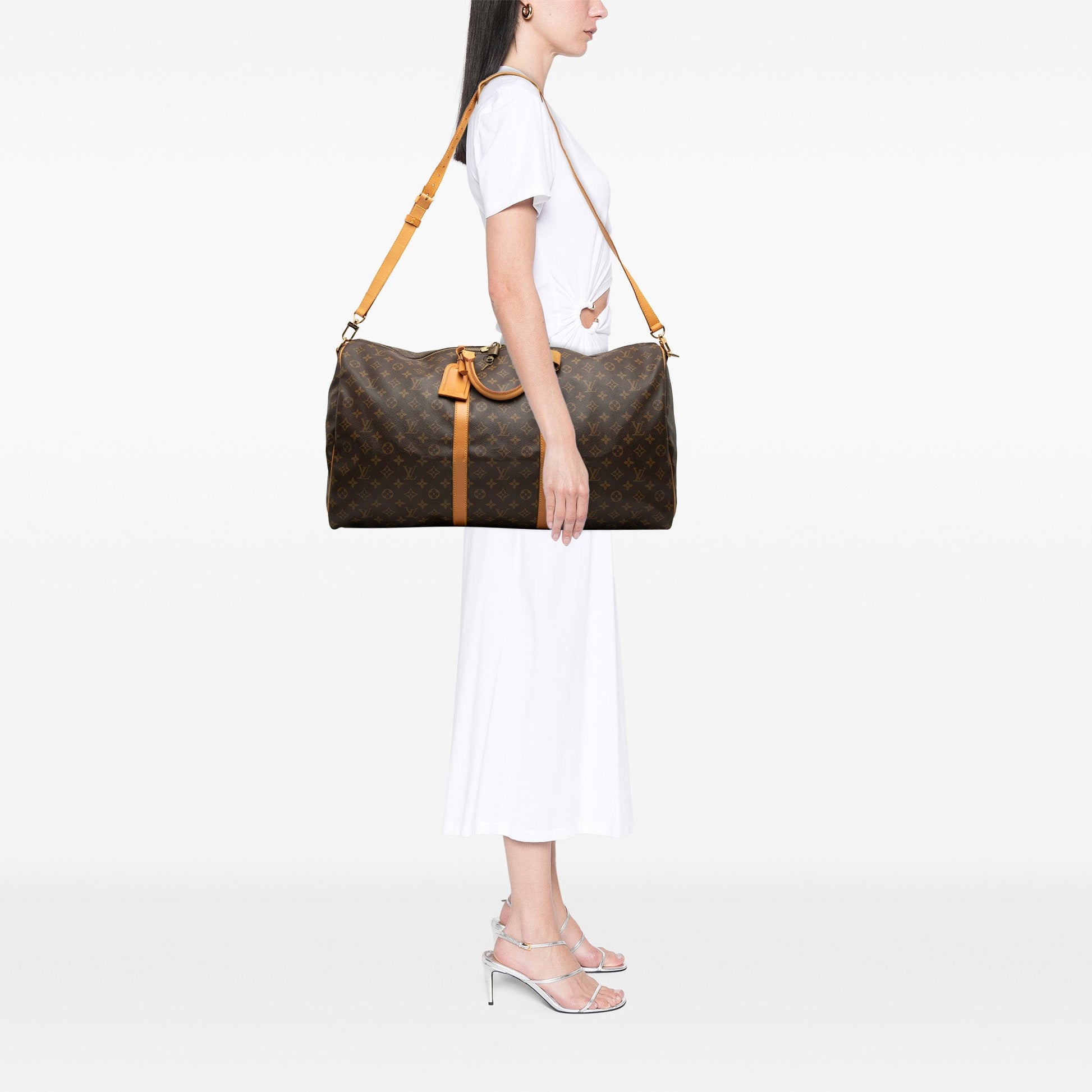 Louis Vuitton Monogram Keepall Bandouliere 60